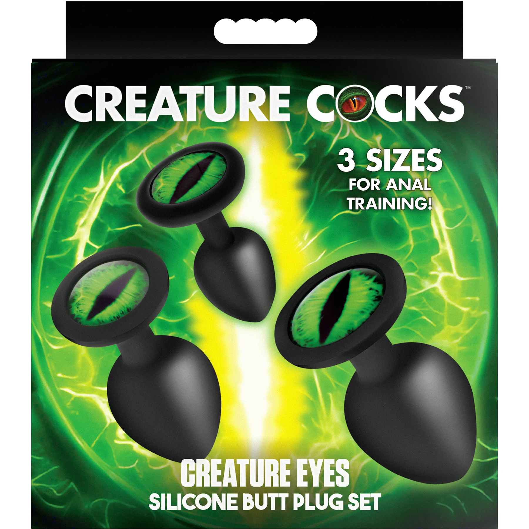 Creature Eye Green Eye Silicone Butt Plug By Creature Cocks - Image 32