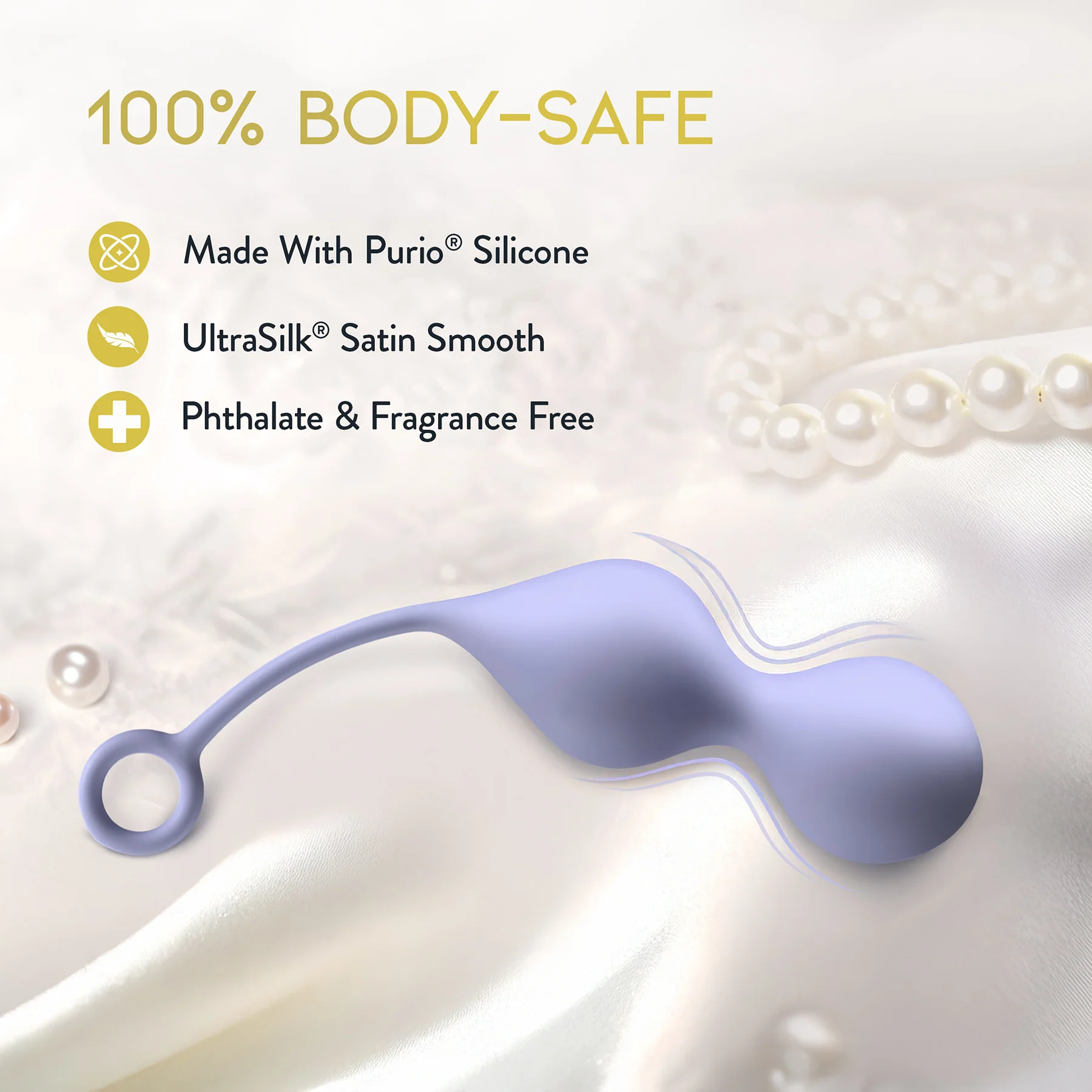 Délice Chéri Silicone Weighted Kegel Trainer By Blush - Image 6