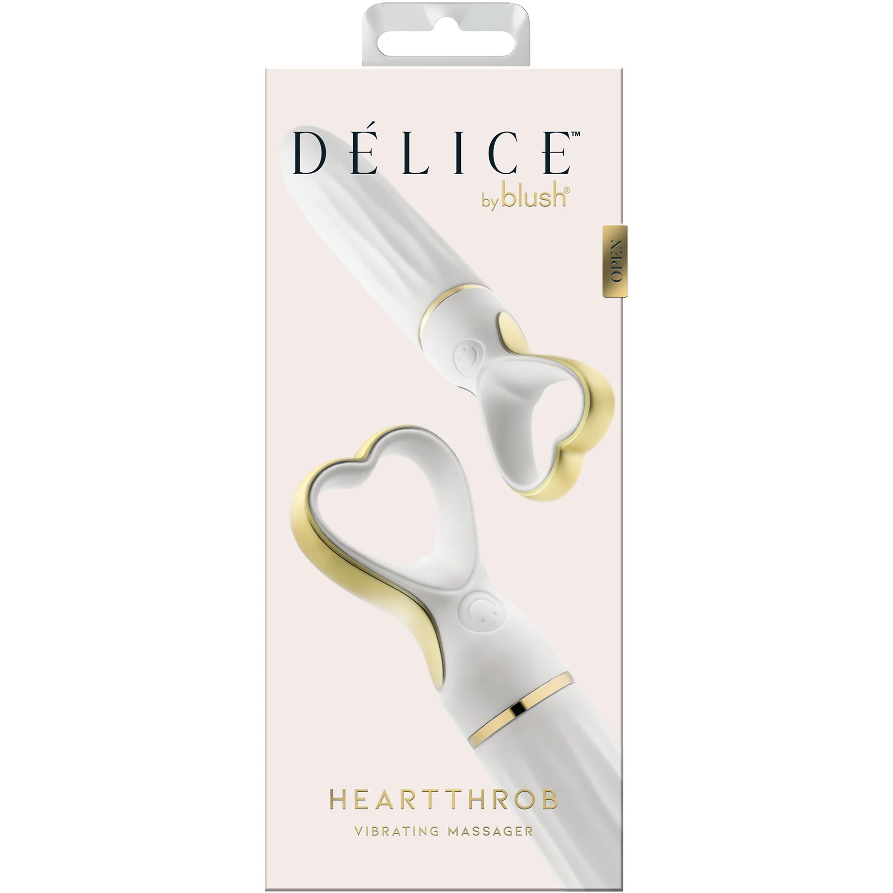 Délice Heartthrob Textured Rechargeable Silicone Vibrator By Blush - Image 30