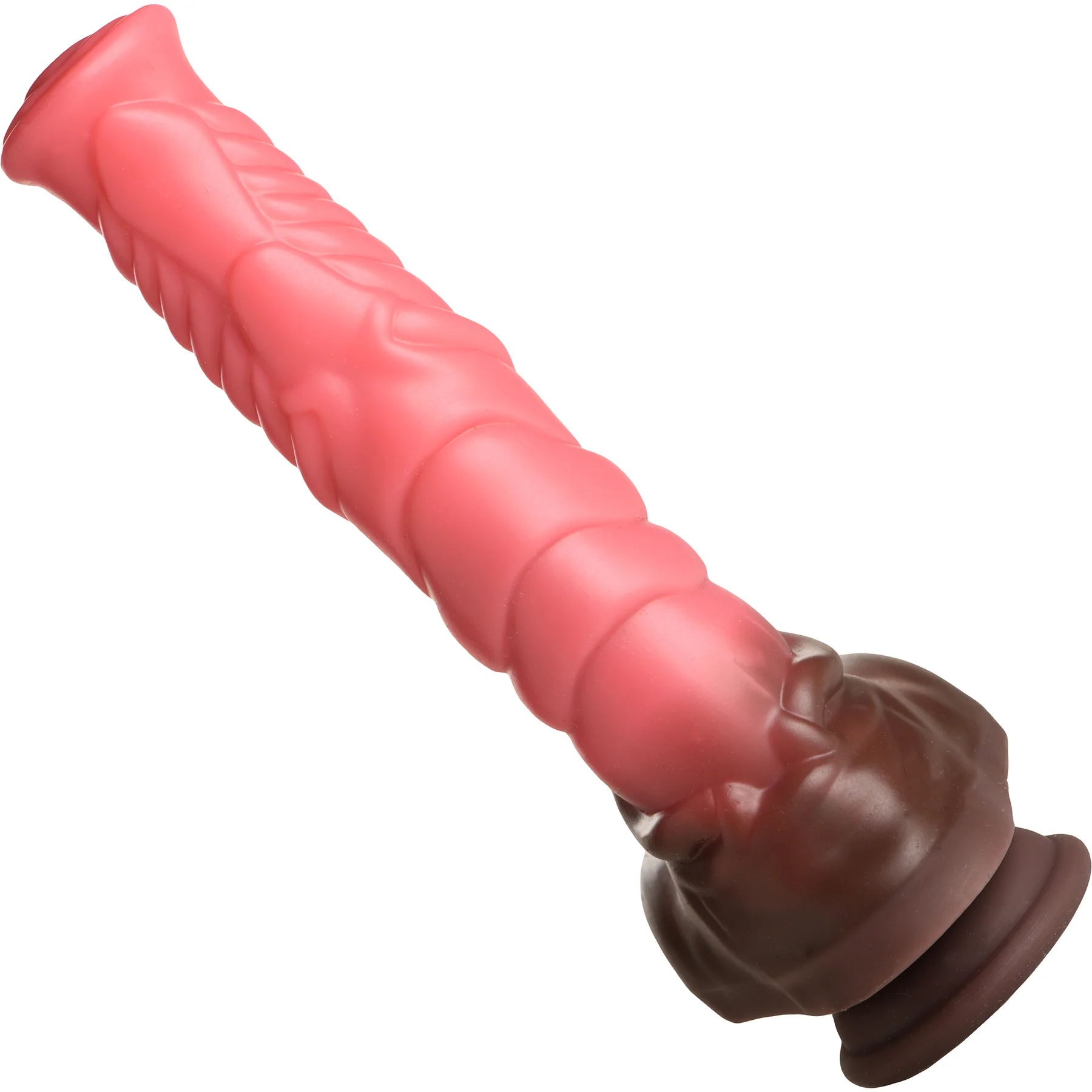 Deluxe Centaur 9.5" Thrusting & Vibrating Silicone Suction Cup Dildo By Creature Cocks - Image 7