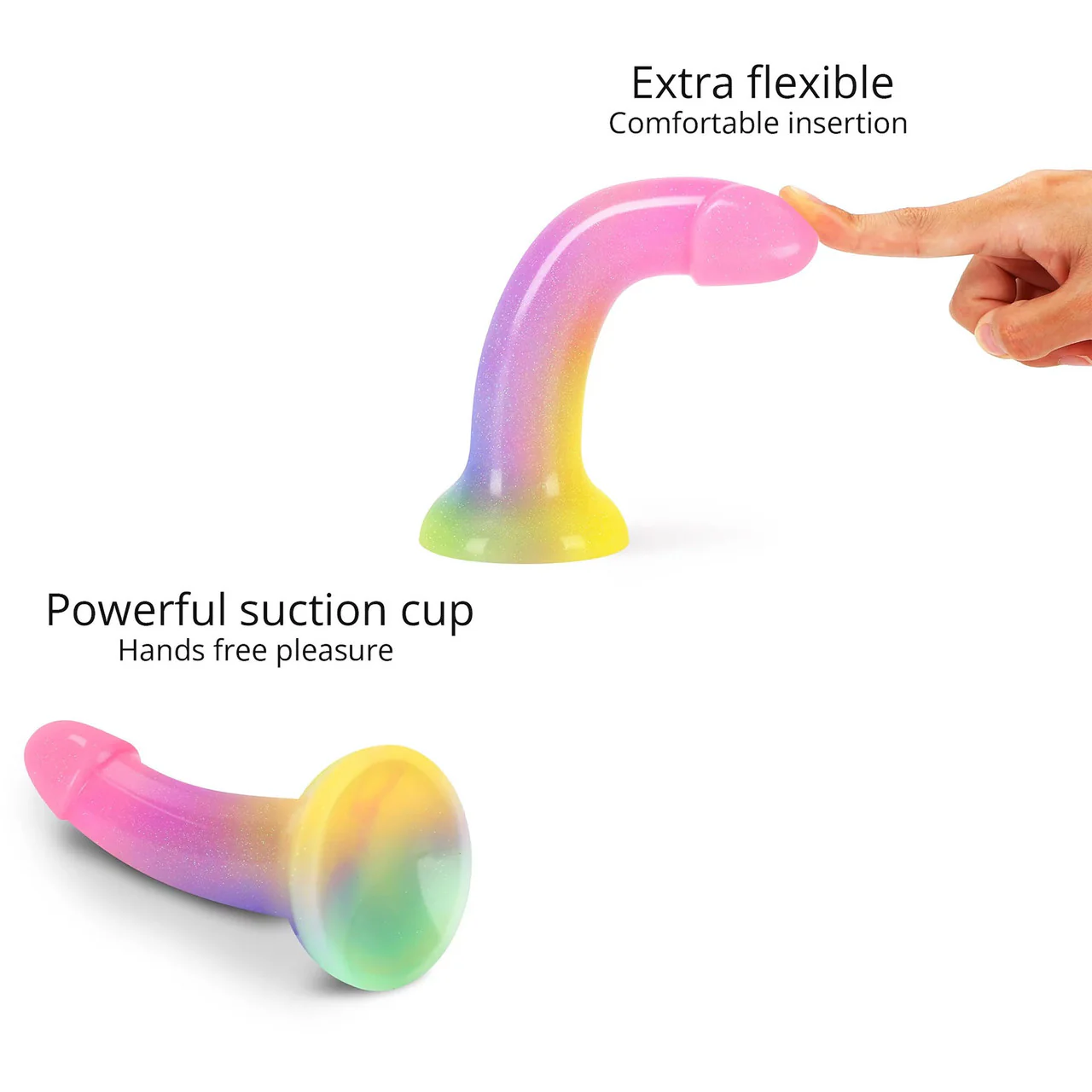 Dildolls Silicone Dildo With Suction Cup Base By Love To Love - Stargazer - Image 2