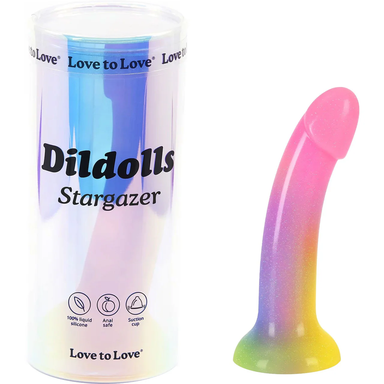 Dildolls Silicone Dildo With Suction Cup Base By Love To Love - Stargazer - Image 5