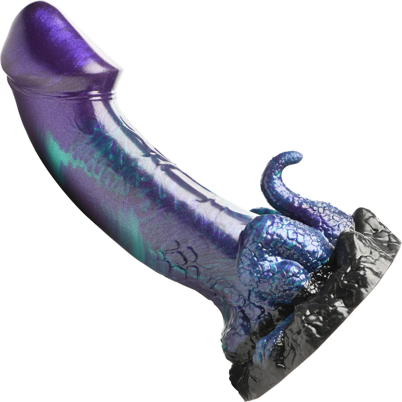 Dino-Dick 7.25" Silicone Suction Cup Dildo By Creature Cocks - Large - Image 2