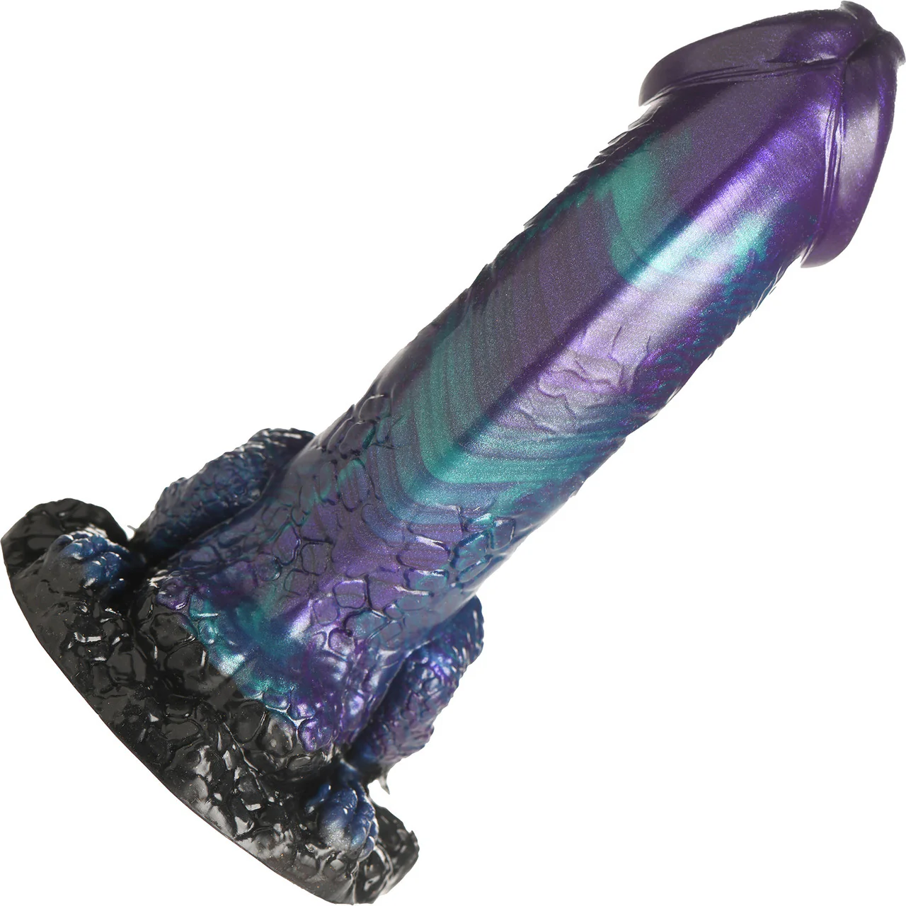 Dino-Dick 7.25" Silicone Suction Cup Dildo By Creature Cocks - Large - Image 5