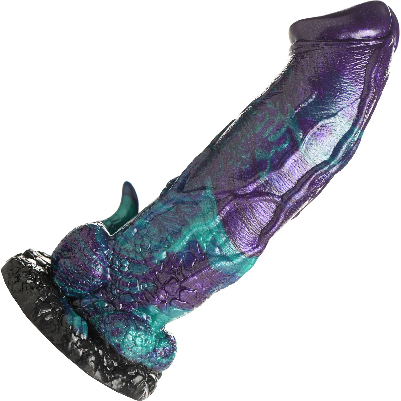 Dino-Dick 9" Silicone Suction Cup Dildo By Creature Cocks - XL - Image 5