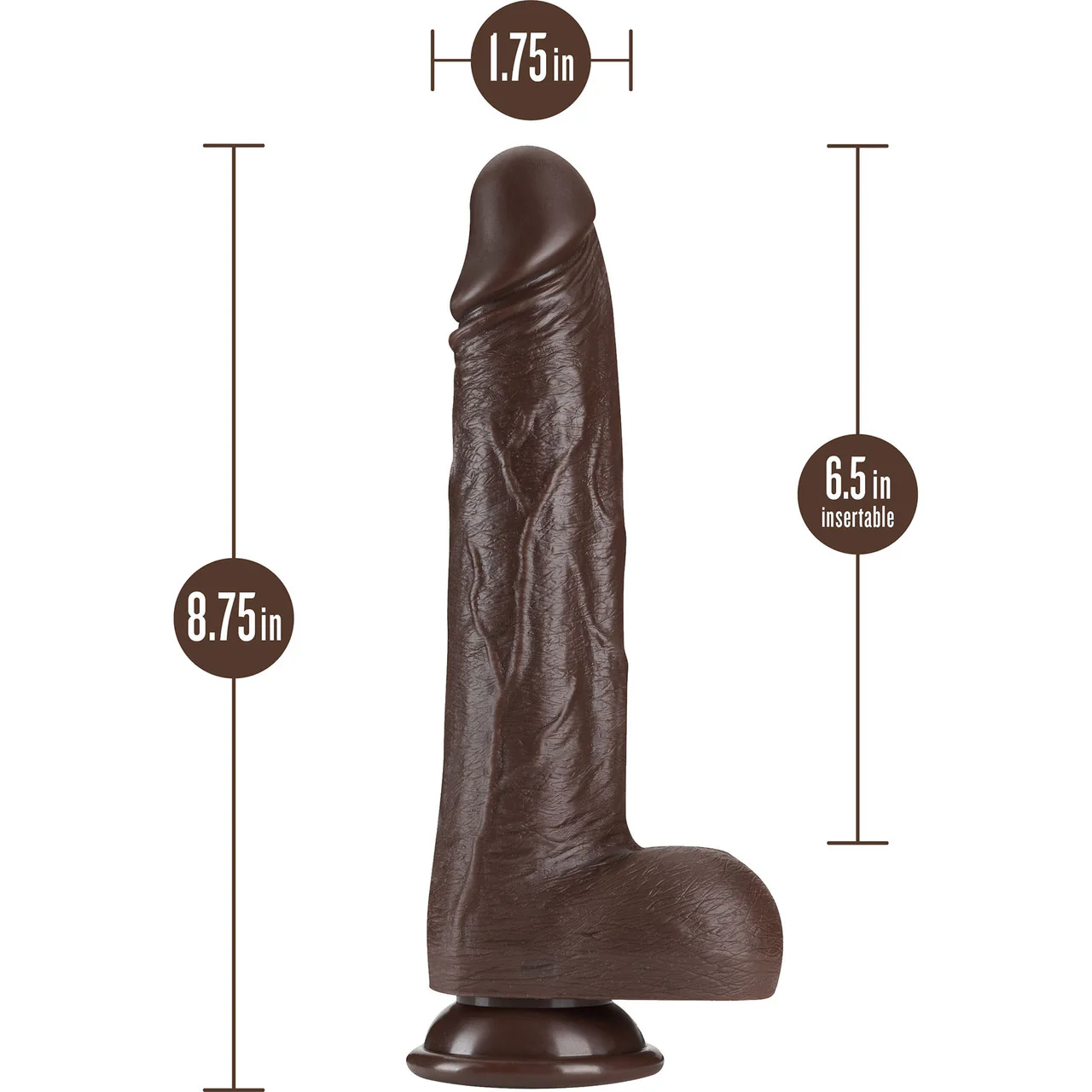 Dr. Skin Dr. Murphy - Rotating, Thrusting, Vibrating Silicone Suction Cup Dildo With Balls By Blush - Image 6