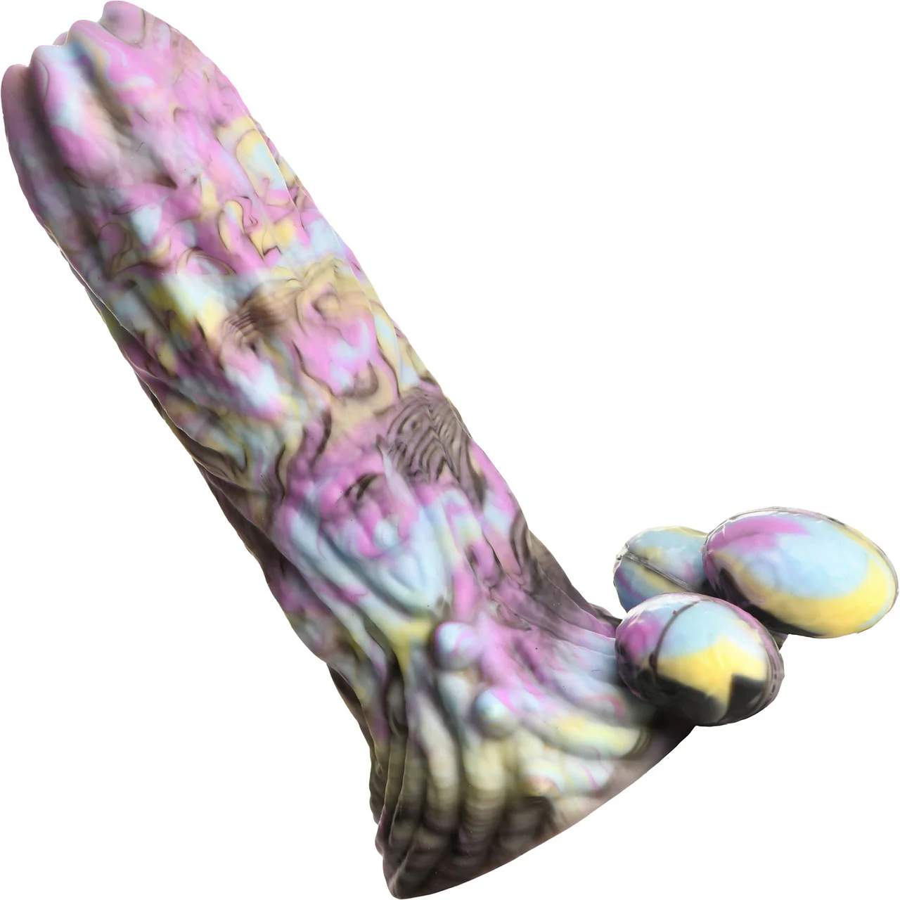 Dragon Spawn 7.25" Silicone Ovipositor Dildo With Eggs By Creature Cocks - Image 2