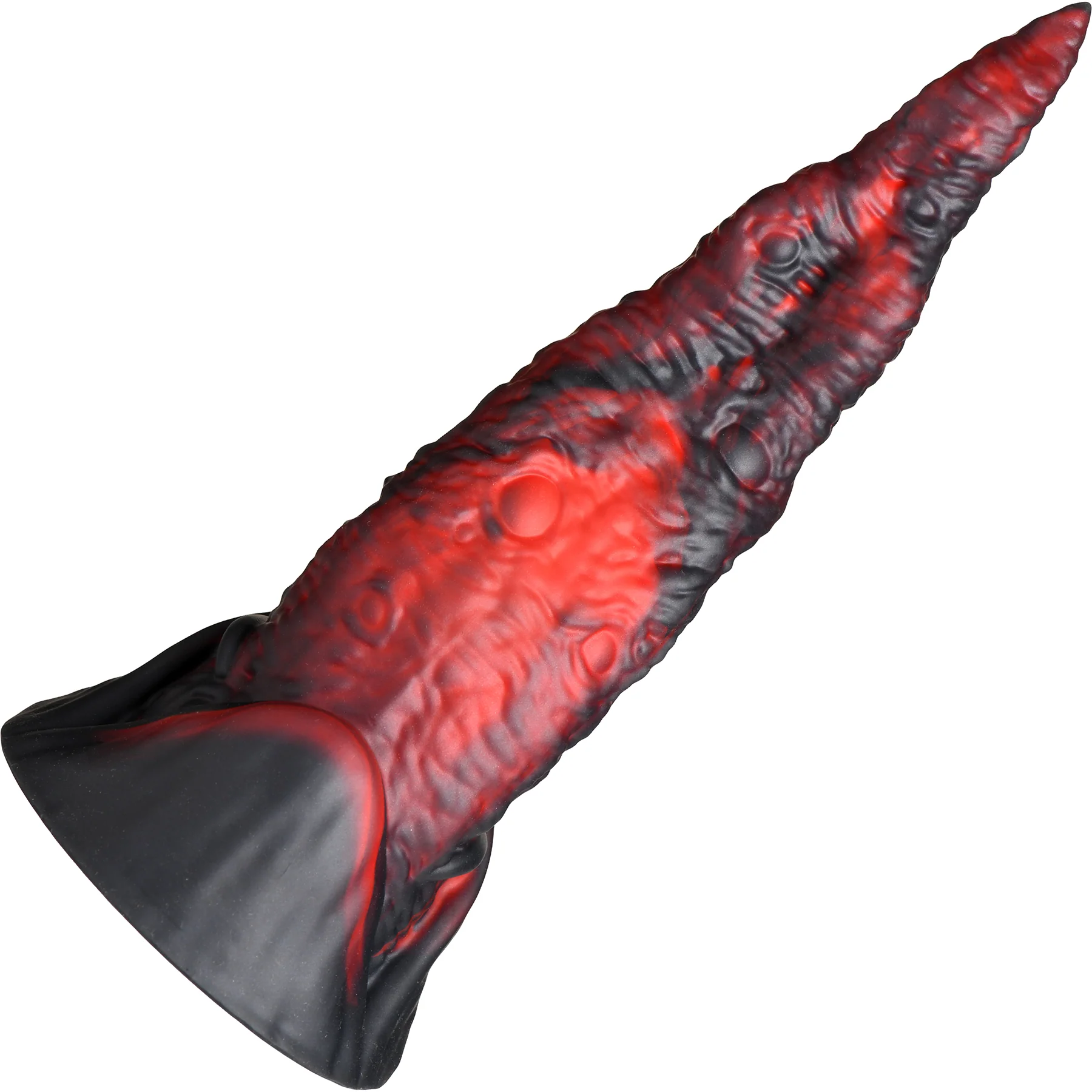 Dragon Tongue 9.6" Silicone Suction Cup Dildo By Creature Cocks - Image 5