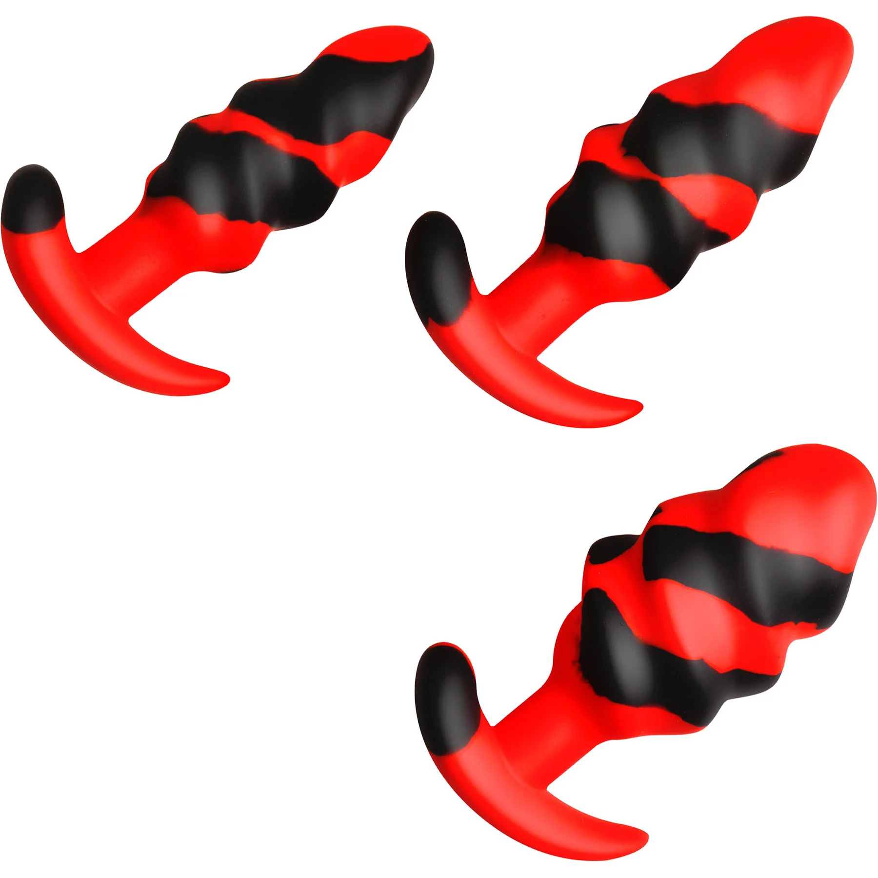 Dragon Trainer Silicone Butt Plug Set By Creature Cocks - 3 Piece Set - Image 3