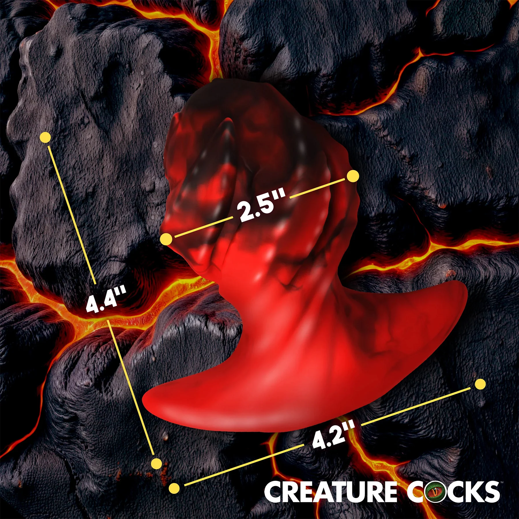 Dragonspawn Silicone Butt Plug By Creature Cocks - Image 18