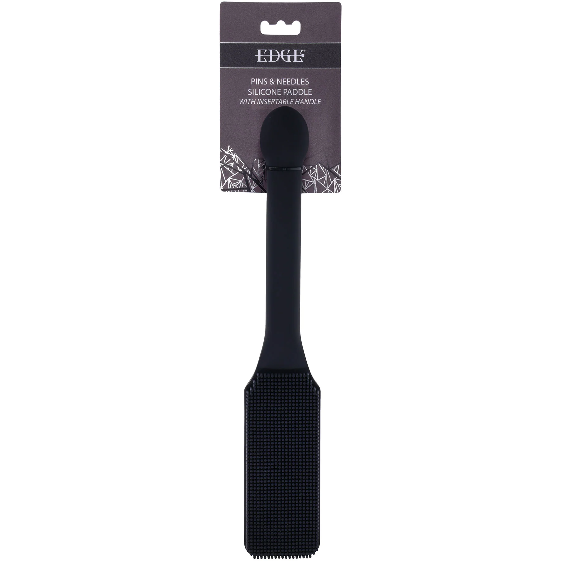 Edge® Pins & Needles Silicone Paddle With Insertable Handle By Sportsheets - Image 2