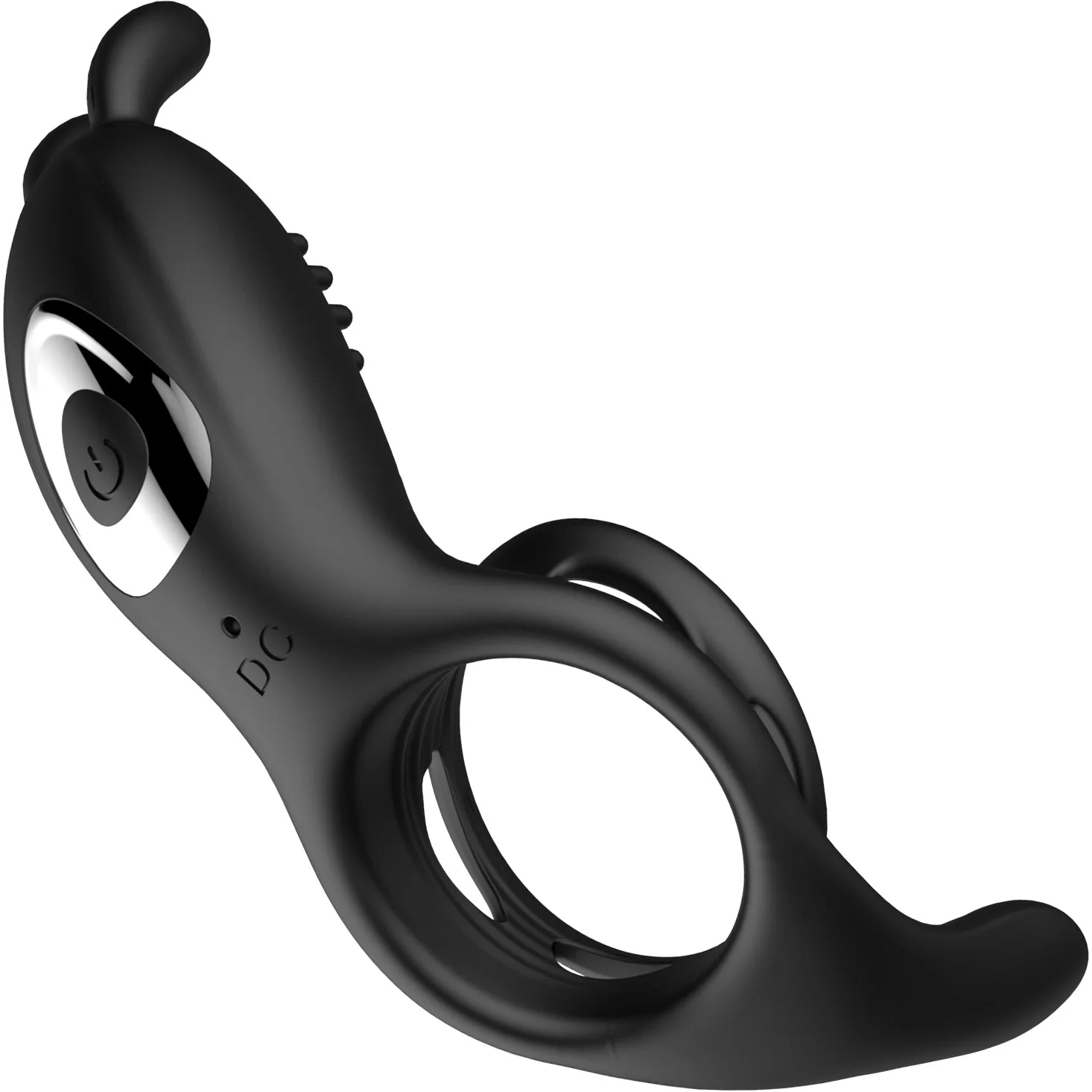 Edison Vibrating Rabbit Style Cock Ring By Vibeology - Image 4