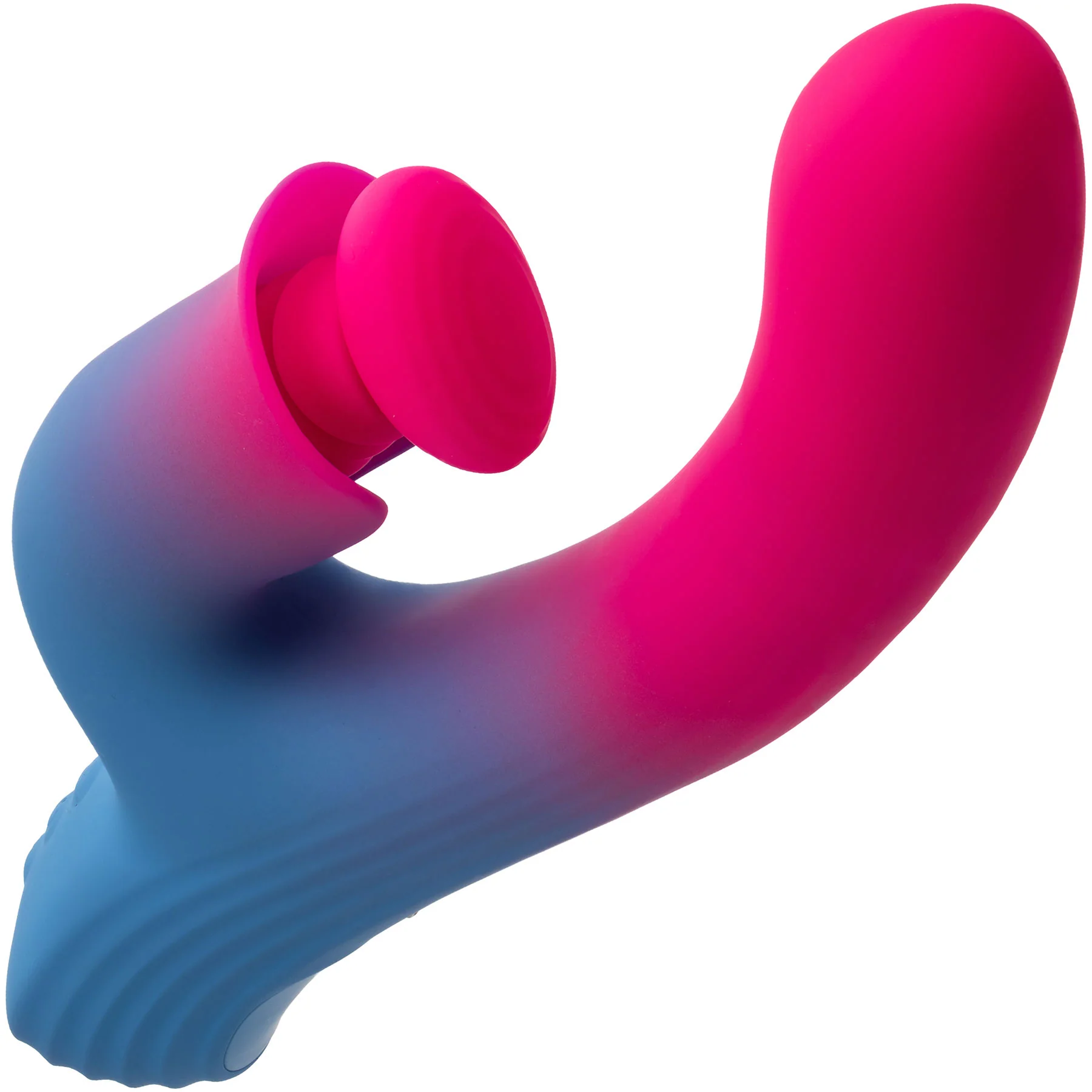 Elation™ Rechargeable Silicone Thrusting Dual Stimulator By CalExotics - Image 3