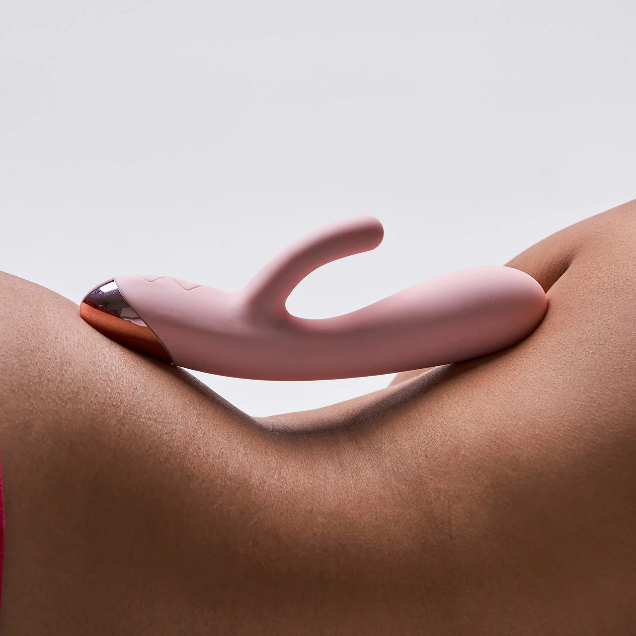 Elora Rechargeable Waterproof Silicone Rabbit Style Dual Stimulation Vibrator By Blush - Pink - Image 10