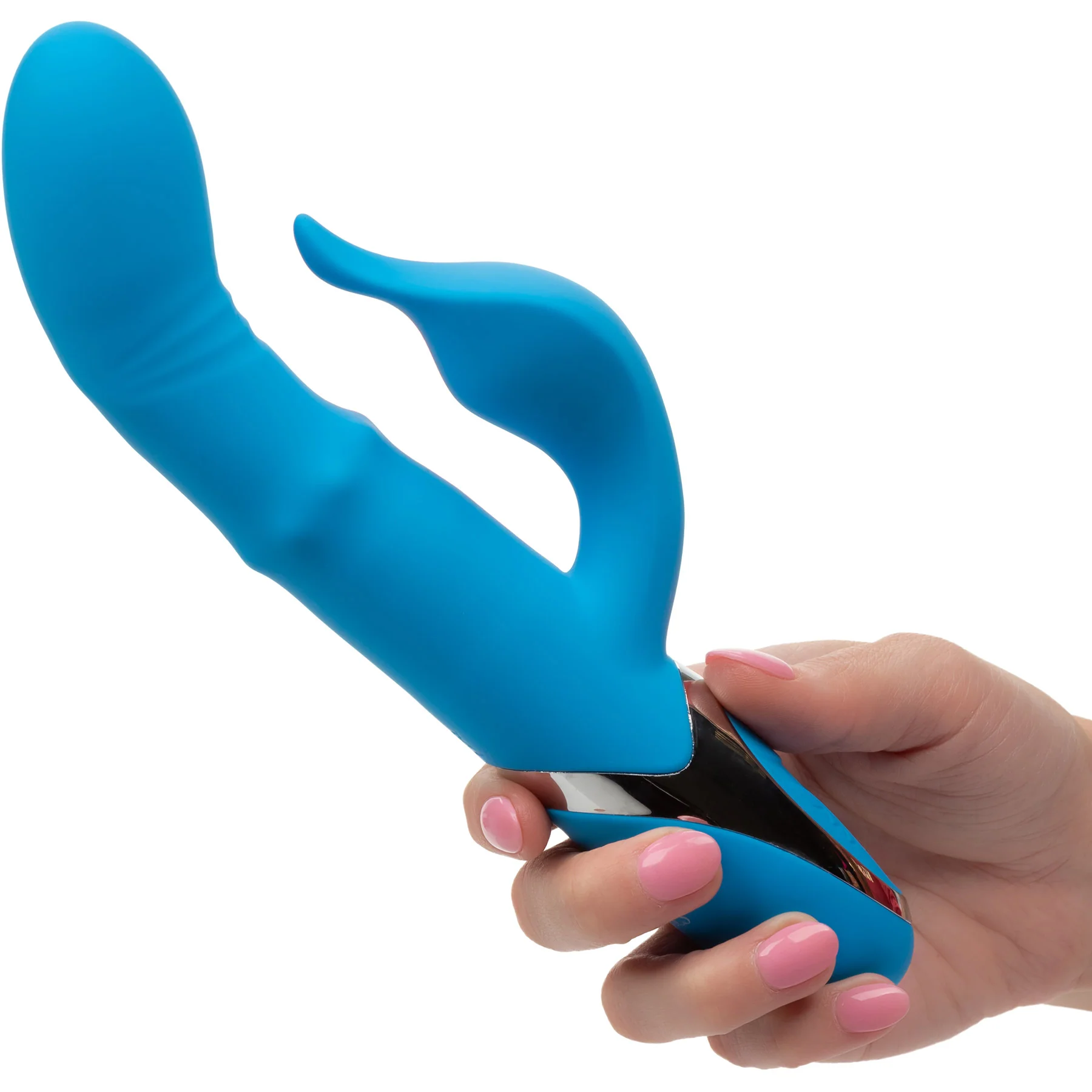 Enchanted Beaded Power "G" Dual Stimulation Silicone Vibrator - Image 5