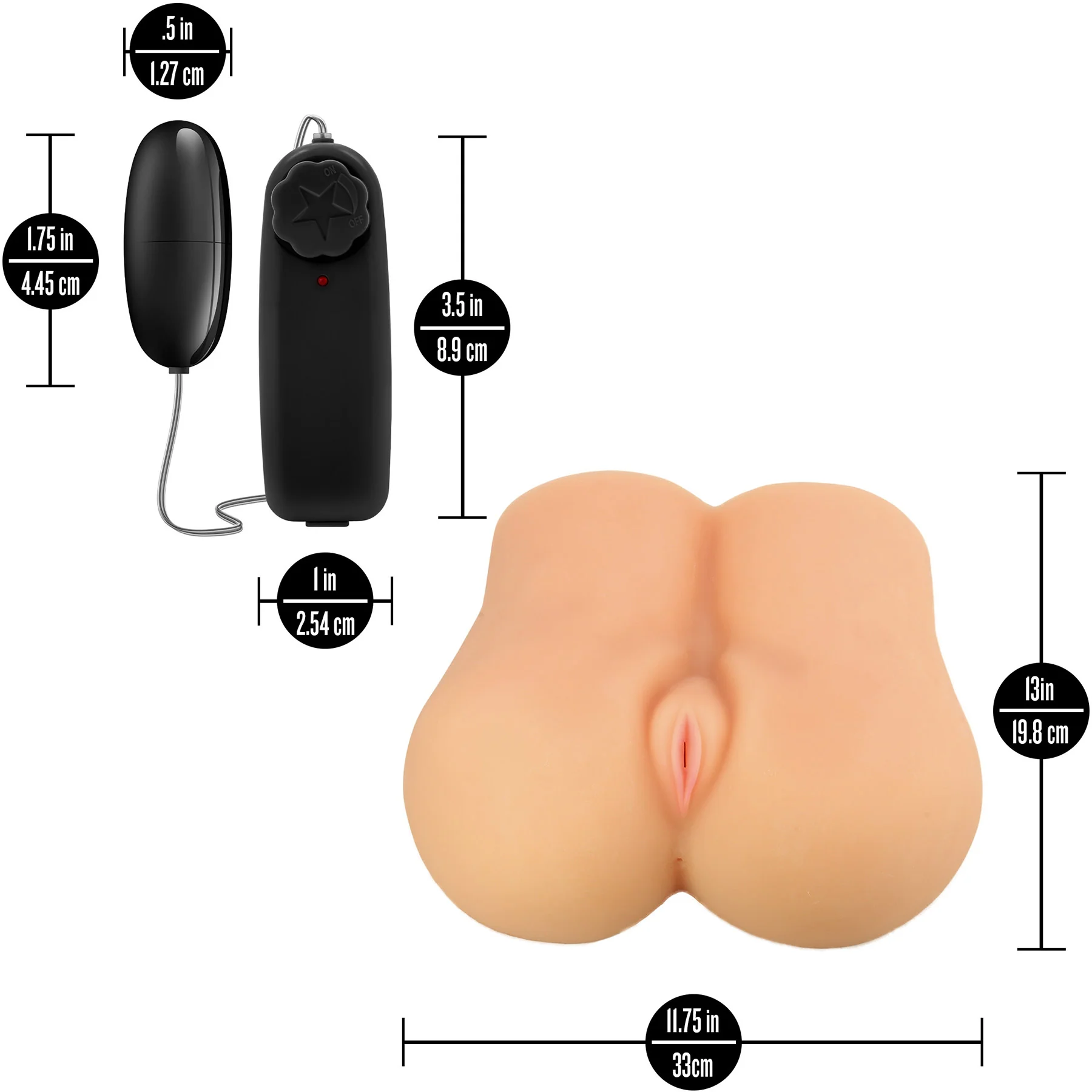 EnLust Hallie Dream Girls Of AI Vibrating Penis Masturbator - Image 9