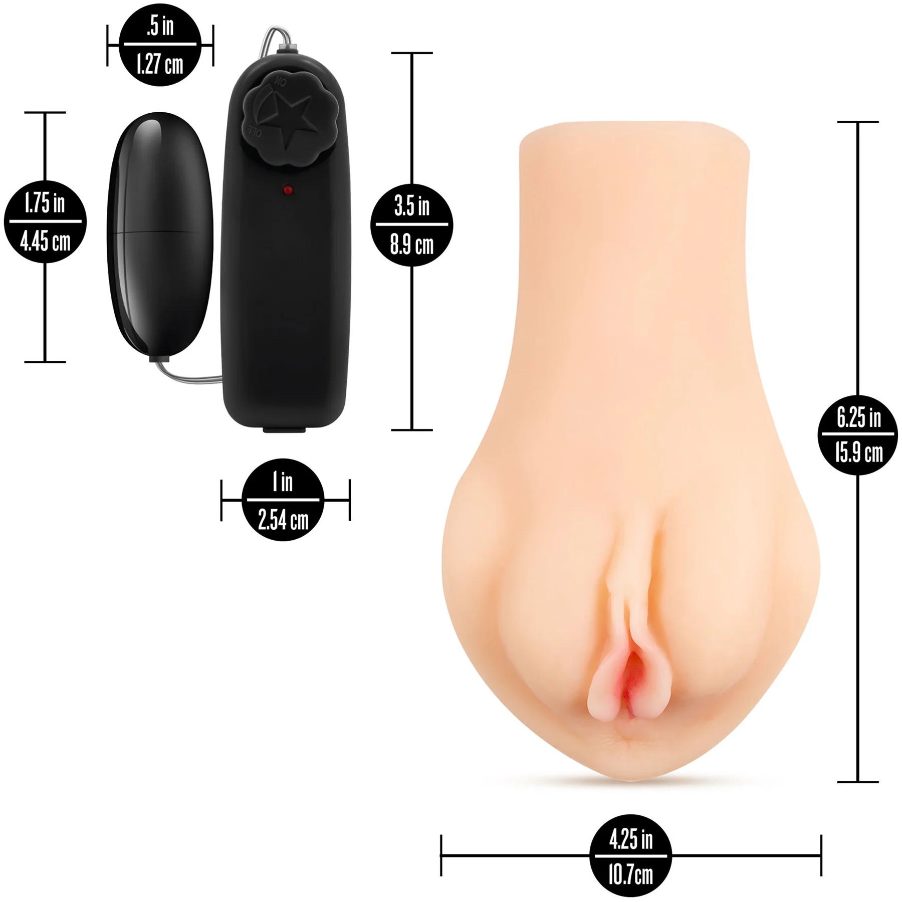 EnLust Melanie Dream Girls Of AI Vibrating Penis Masturbator - Image 7