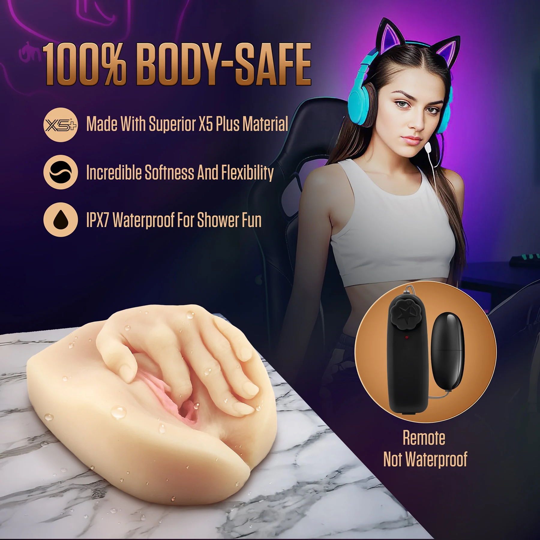 EnLust Selena Dream Girls Of AI Vibrating Penis Masturbator - Image 10