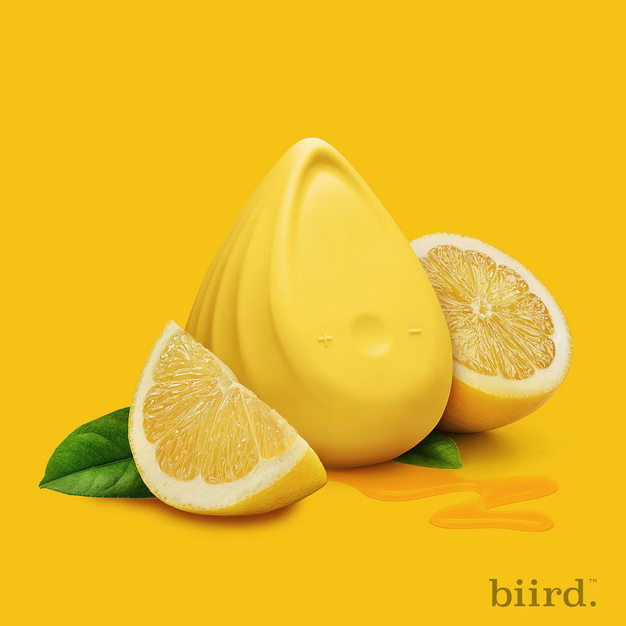 Evii Squishy Silicone External Vibrator With 2 Motors By Biird - Yellow - Image 4