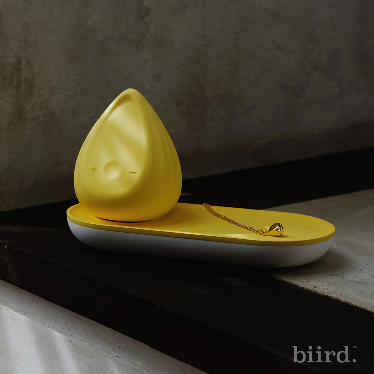 Evii Squishy Silicone External Vibrator With 2 Motors By Biird - Yellow - Image 5
