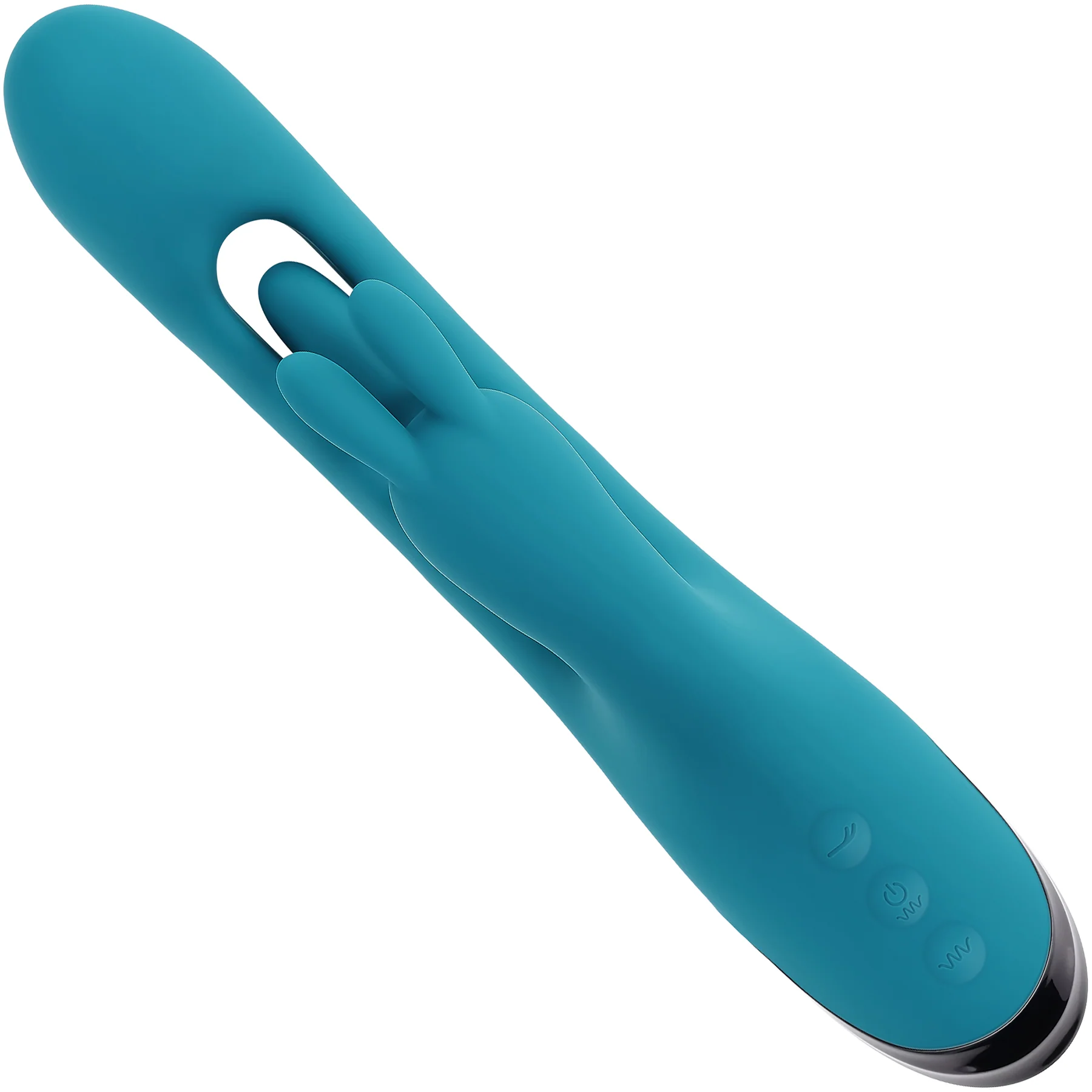 Evolved Novelties Bunny Tapper G-Spot Tapping Silicone Rabbit Vibrator - Image 13