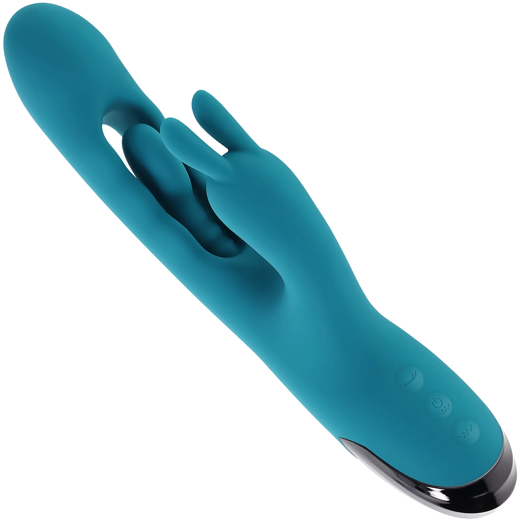 Evolved Novelties Bunny Tapper G-Spot Tapping Silicone Rabbit Vibrator - Image 5