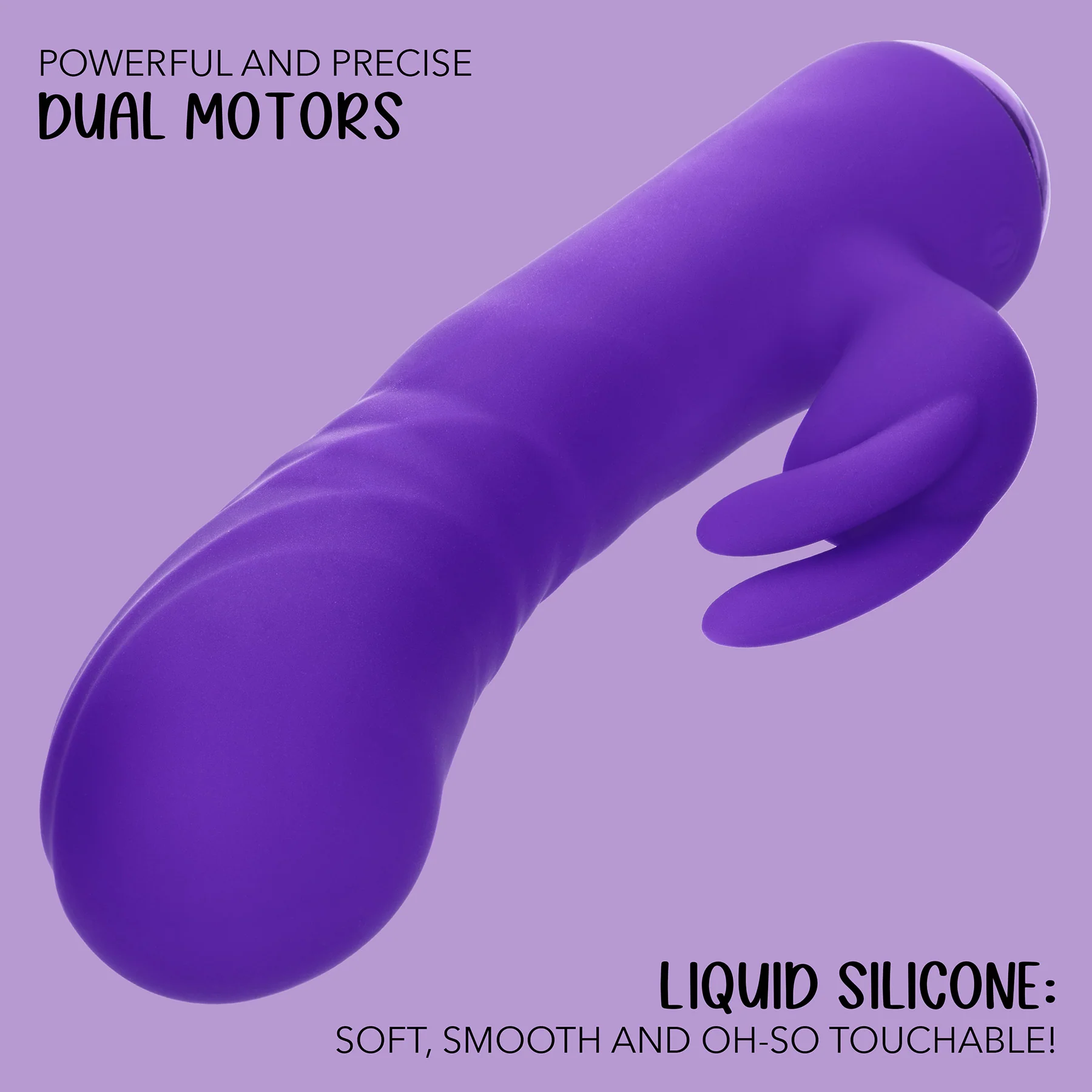 Extra Thicc™ Chubby Deep-Thrust Bunny Silicone Rabbit Vibrator - Image 7