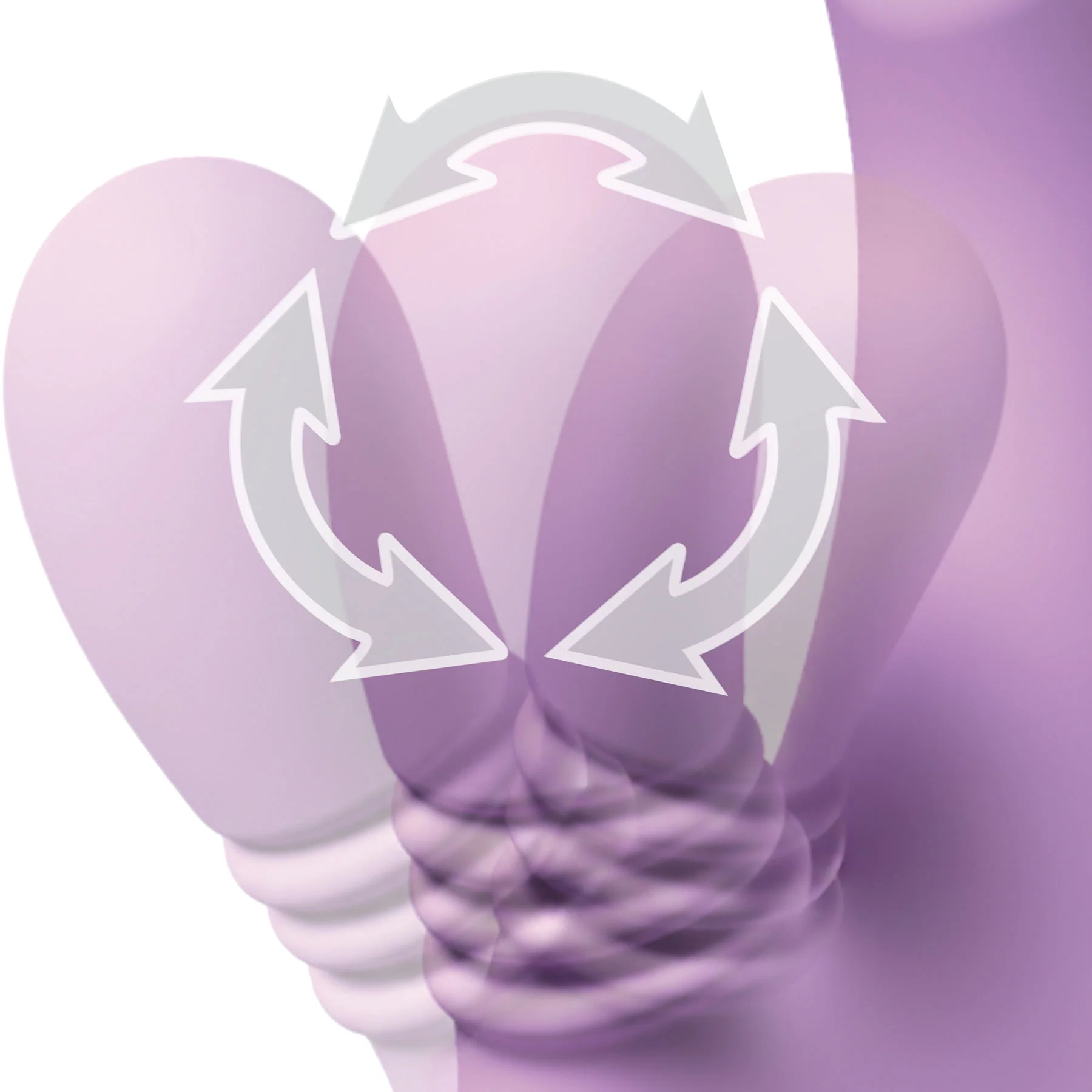 Fantasy For Her IntiMotion™ Flutter Pro G-Spot Pulsing Rabbit Vibrator - Image 5