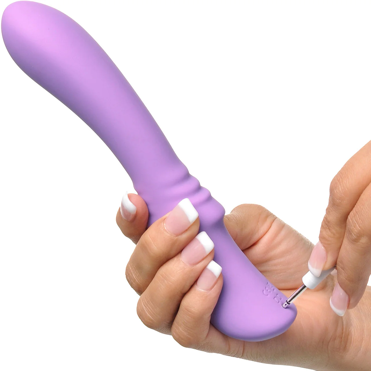 Fantasy For Her Silicone Rechargeable Flexible Please-Her G-Spot Vibrator - Image 4