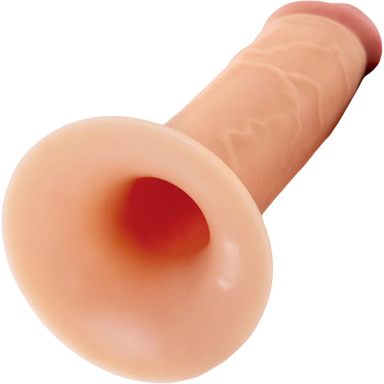 Fantasy X-tensions Elite 6" Hollow Silicone Strap-On Dual Density Dildo & Harness Kit - Vanilla - Image 2