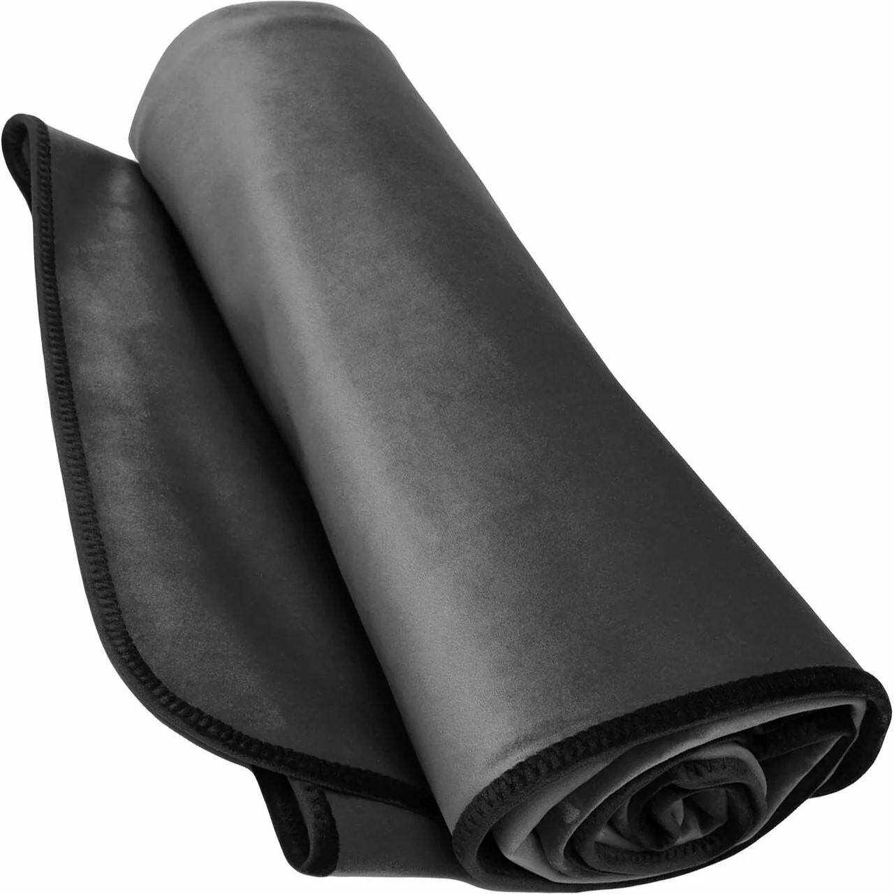 Fascinator King Size Throw Moisture-Proof Sensual Blanket - Microvelvet Platinum 80" x 76" - Image 4