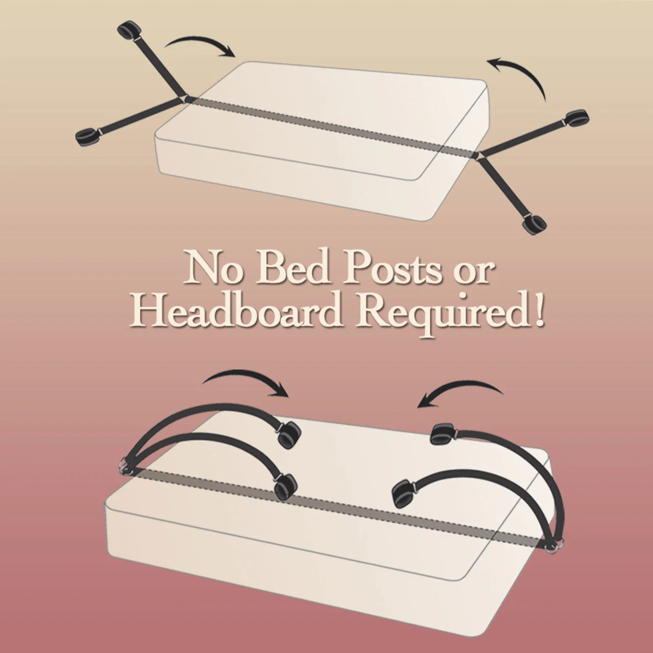 Fetish Fantasy Bed Bindings Restraint Kit - Image 2
