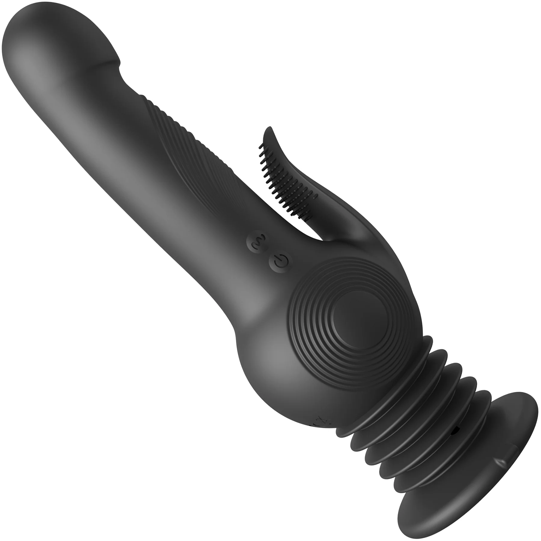Fetish Fantasy Series Pogo Thruster Rechargeable Silicone Dual Stimulation Vibrator - Image 2