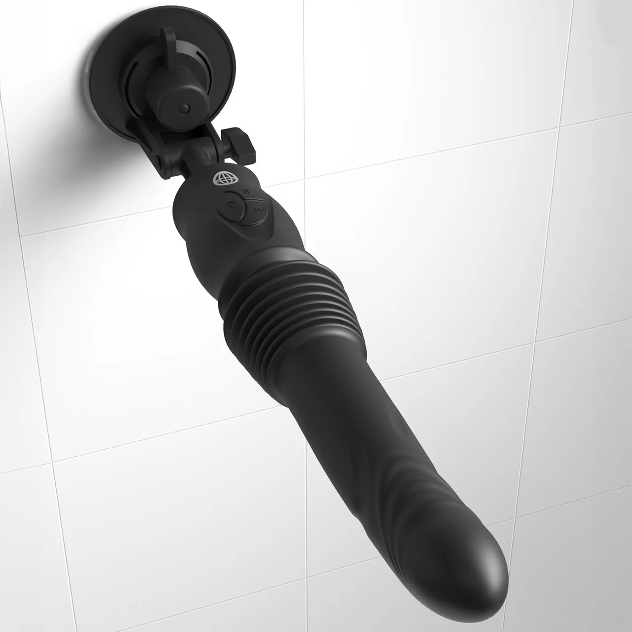 Fetish Fantasy Series Ultimate Silicone Rechargeable Thruster With Vibrating Bullet & Suction Base - Image 2