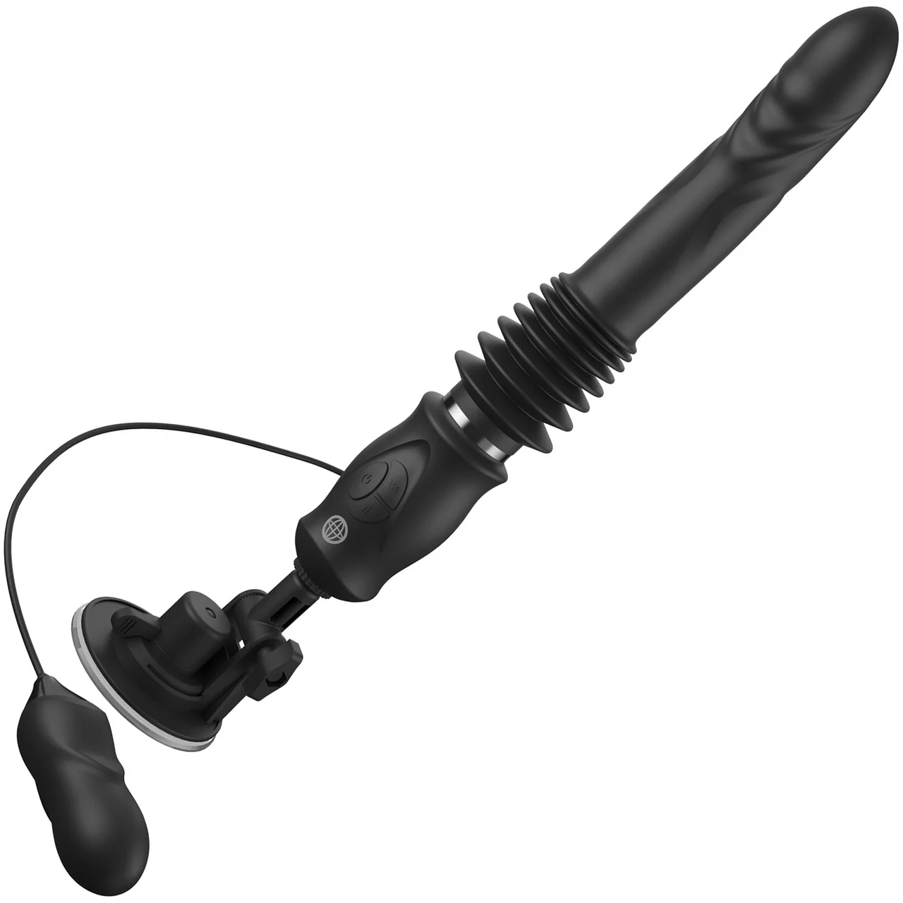 Fetish Fantasy Series Ultimate Silicone Rechargeable Thruster With Vibrating Bullet & Suction Base - Image 4