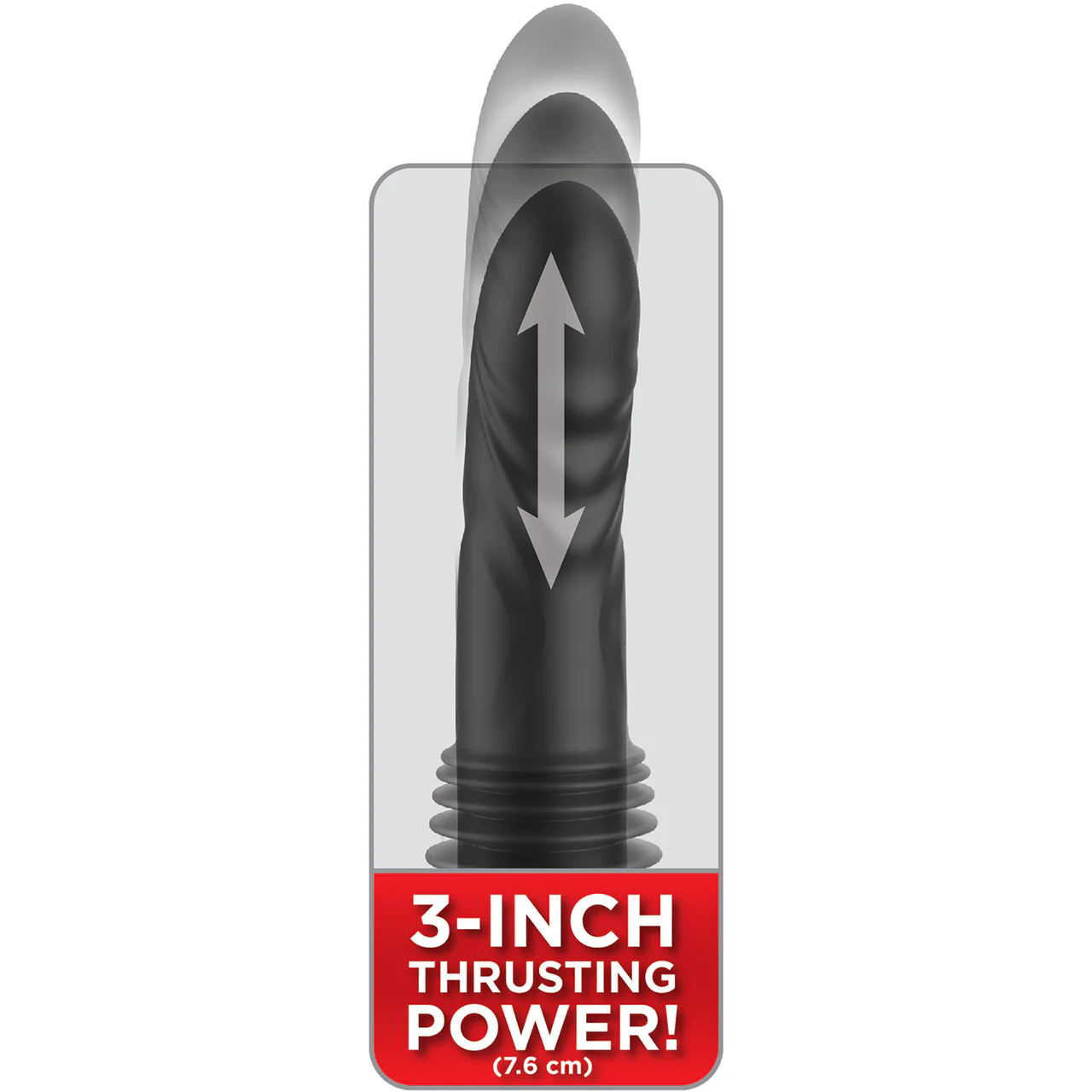 Fetish Fantasy Series Ultimate Silicone Rechargeable Thruster With Vibrating Bullet & Suction Base - Image 6