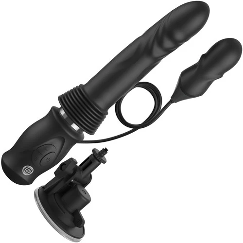 Fetish Fantasy Series Ultimate Silicone Rechargeable Thruster With Vibrating Bullet & Suction Base - Image 9