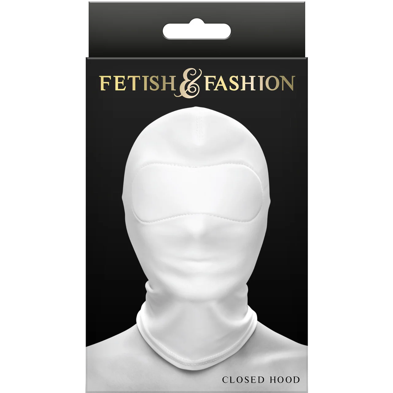 Fetish & Fashion Closed Hood By NS Novelties - White - Image 3