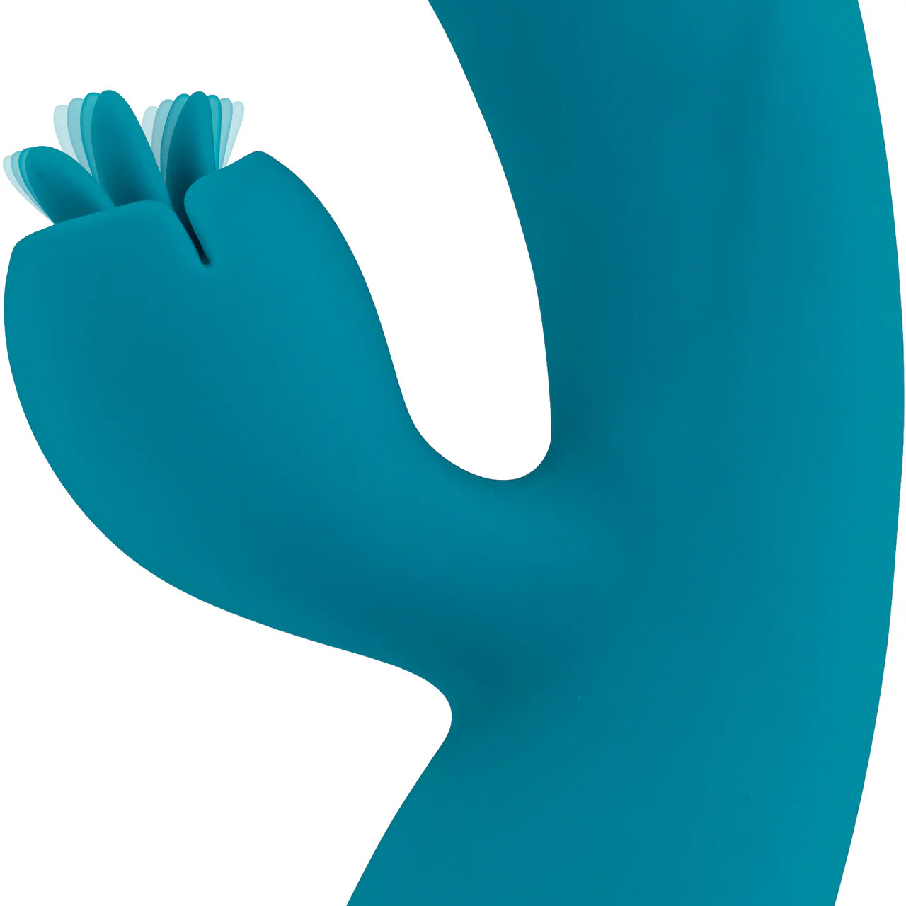 Fierce Flicker Rechargeable Waterproof  Silicone Dual Stimulating Vibrator By Evolved Novelties - Image 2
