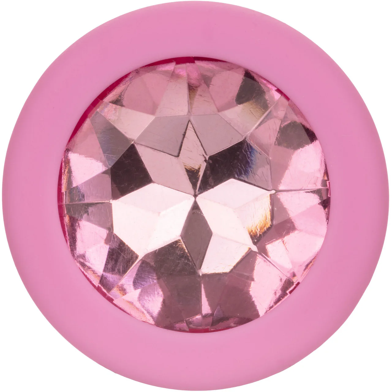 First Time® Crystal Booty Silicone Anal Trainer Kit With Three Jeweled Plugs by CalExotics - Pink - Image 9
