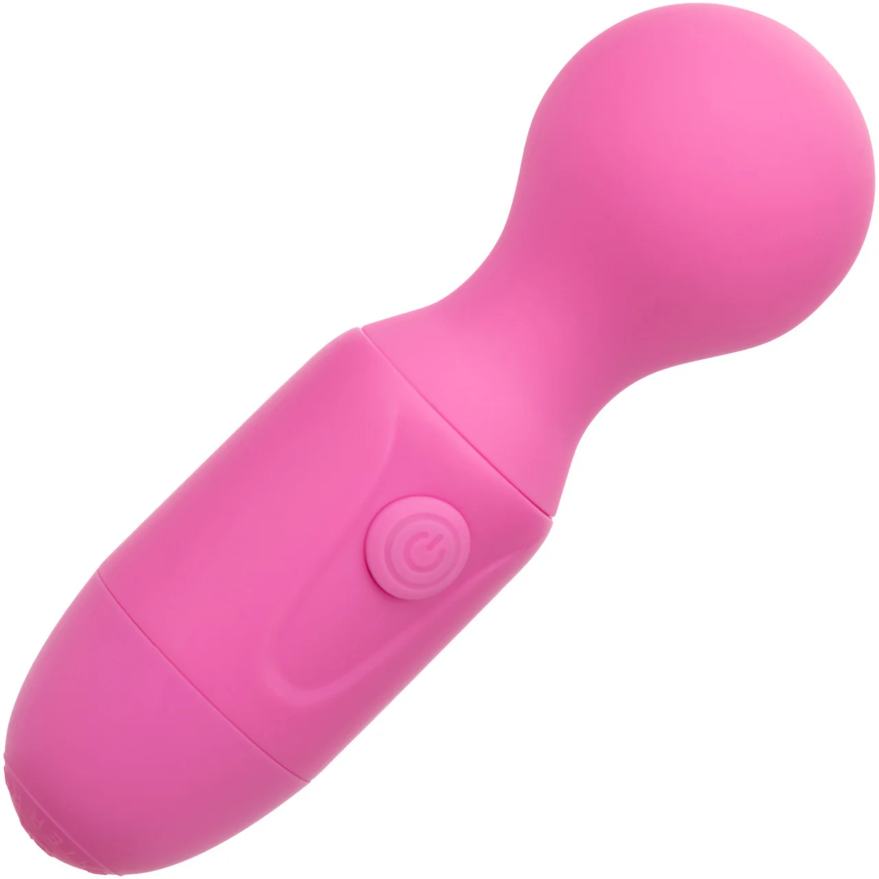 First Time® Rechargeable Massager Waterproof Silicone Mini Wand Vibrator By CalExotics - Pink - Image 3
