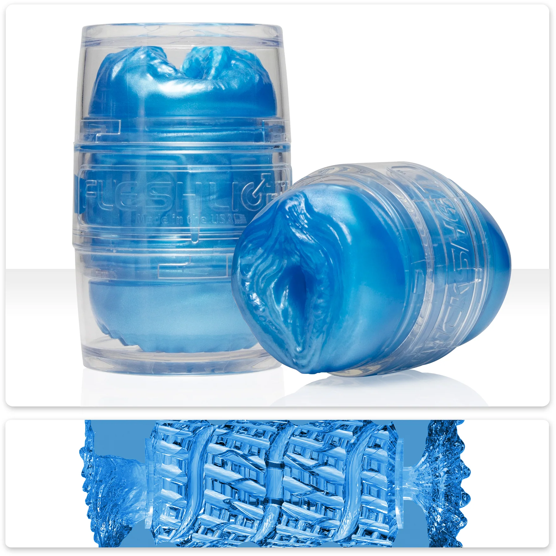 Fleshlight QUICKSHOT Alien Metallic Lady & Butt - Compact Masturbation Sleeve - Image 4