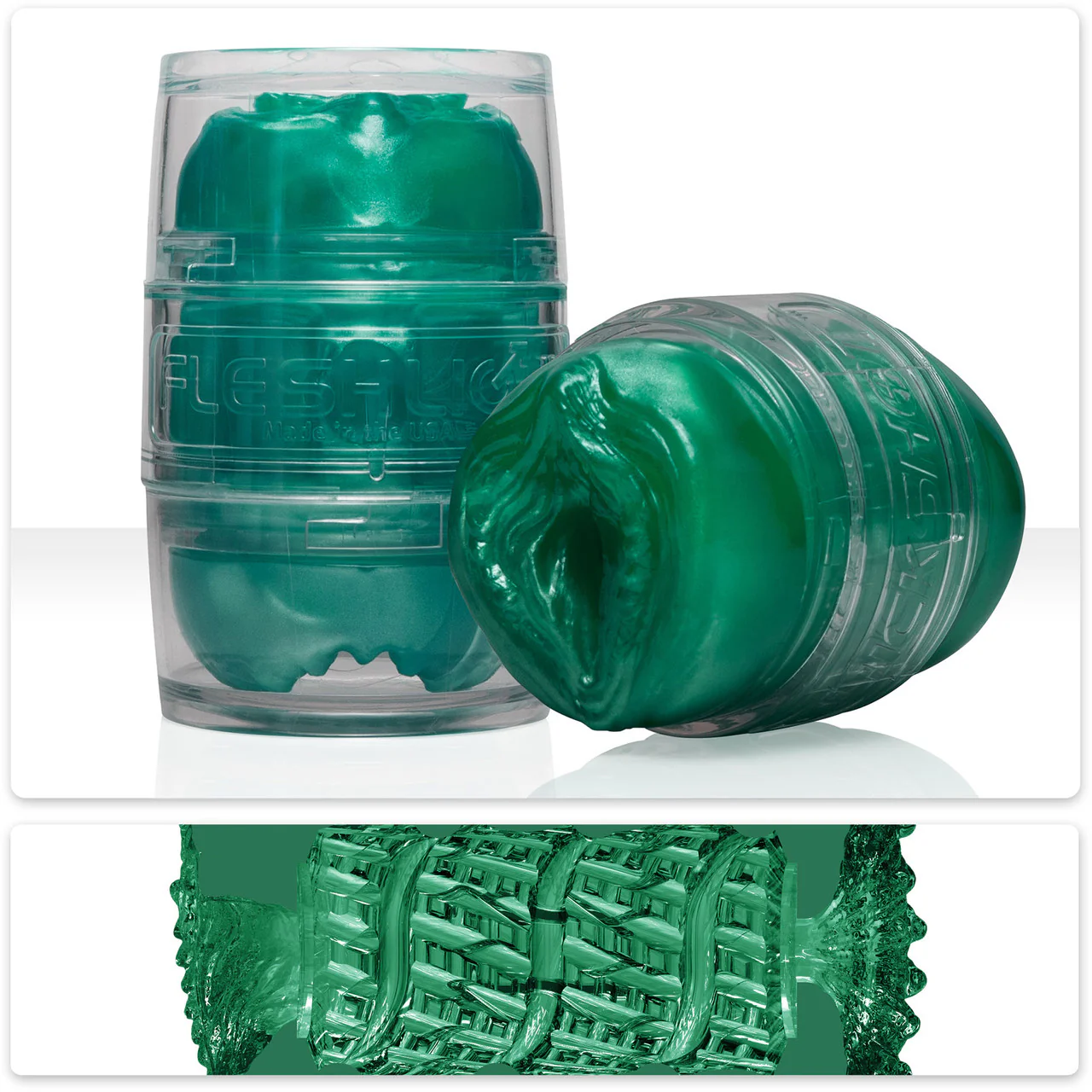 Fleshlight QUICKSHOT Alien Metallic Lady & Butt - Compact Masturbation Sleeve - Image 9