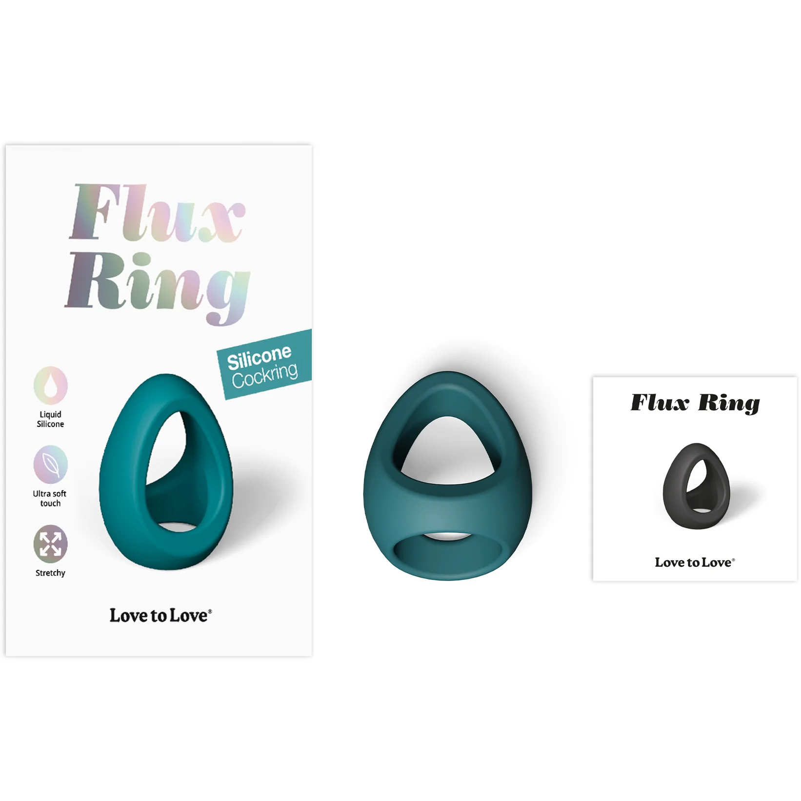 Flux Ring Silicone Cock Ring By Love To Love - Image 10