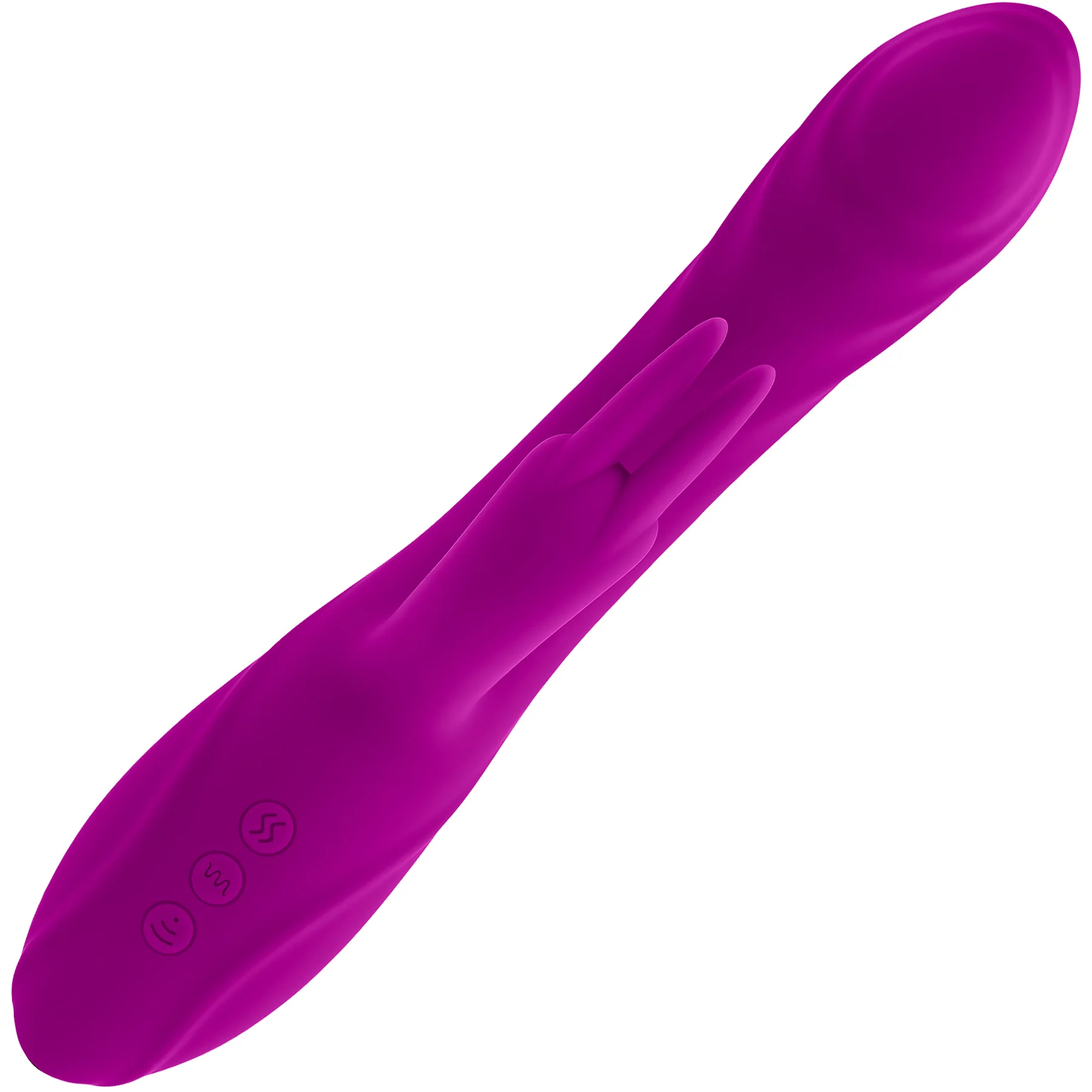 Fourgasm Quadruple Stimulation Rechargeable Silicone Vibrator By Evolved Novelties - Image 9