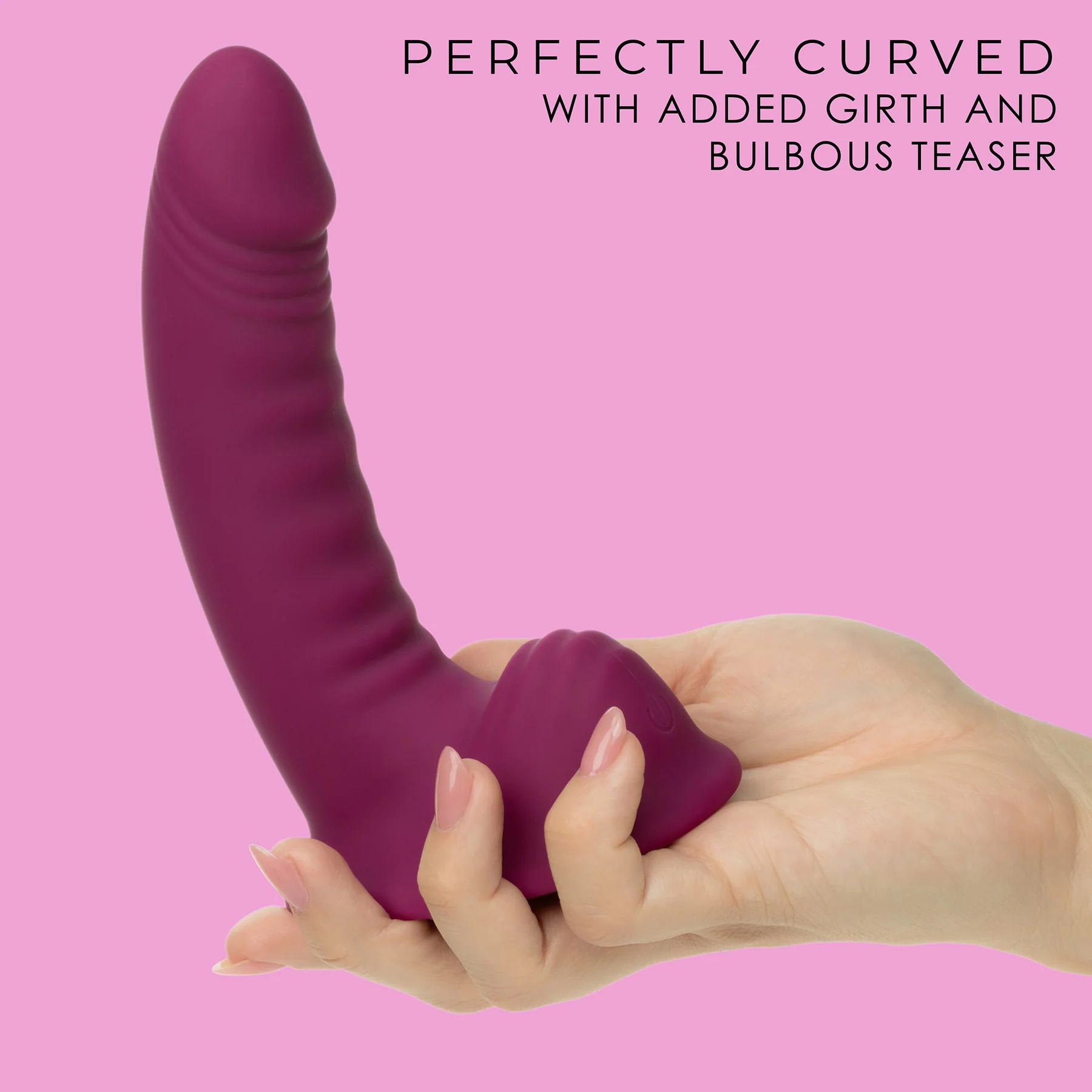 G-Ride™ Road Trip 5.75" Rechargeable Silicone Dual Stimulation Dildo - Image 2