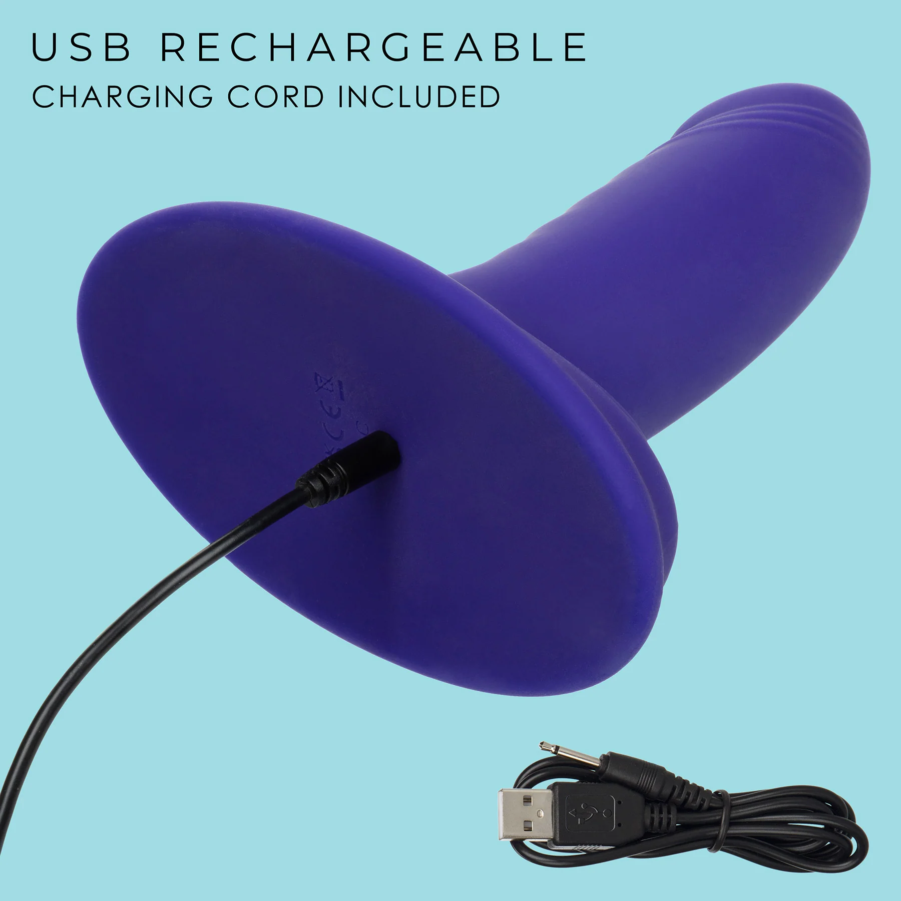 G-Ride™ Thrill Ride 4.75" Rechargeable Silicone Triple Stimulation Dildo - Image 7