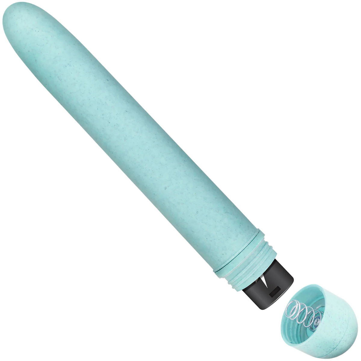 Gaia Eco Biodegradable & Recyclable Vibrator By Blush Novelties - Aqua - Image 3