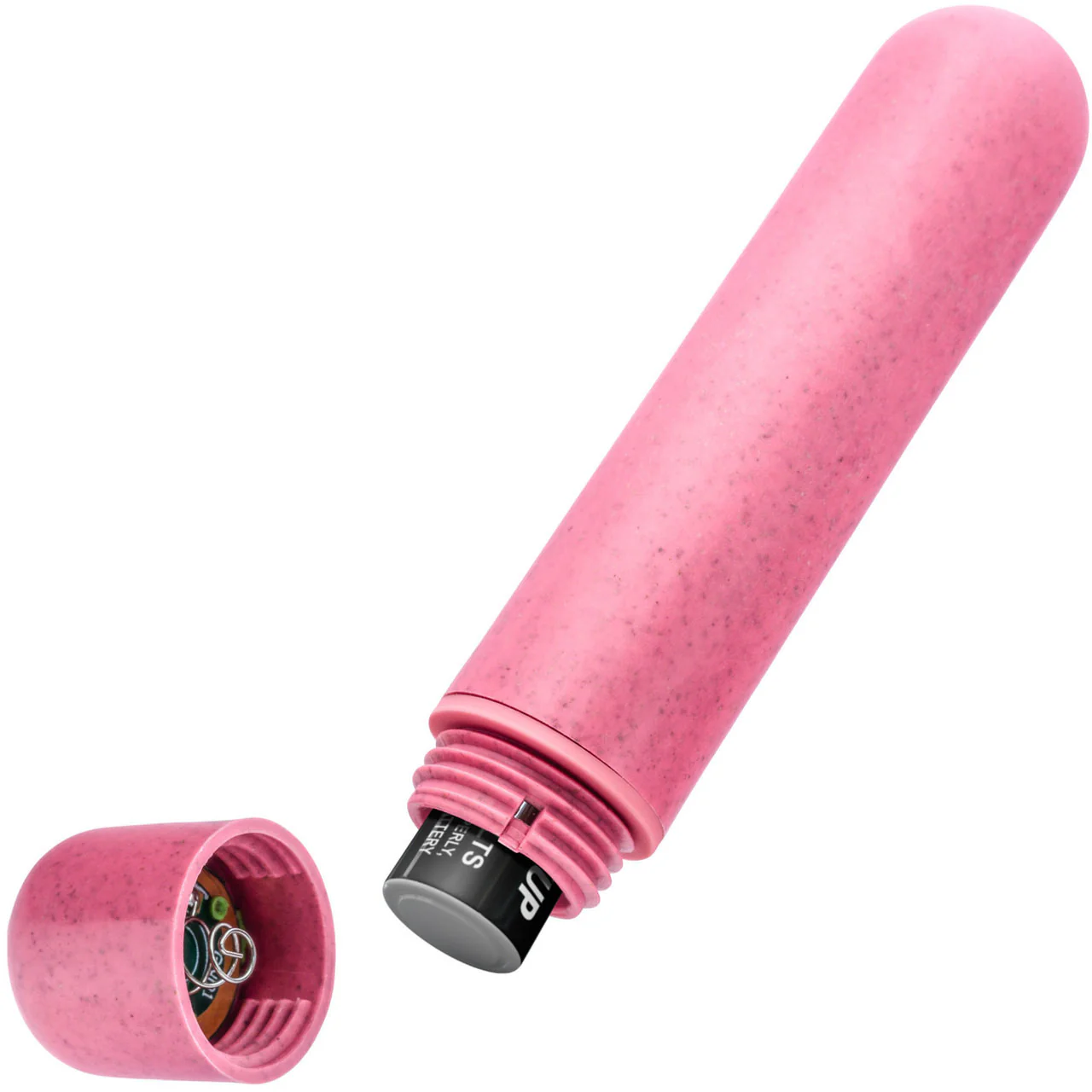 Gaia Eco Bullet Biodegradable & Recyclable Mini Vibrator By Blush Novelties - Coral - Image 3