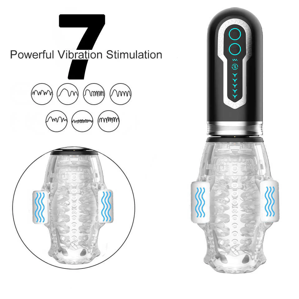 The Male Rose 3 Thrusting Rotating Vibrating Oral Sex Penis Masturbator - Image 4